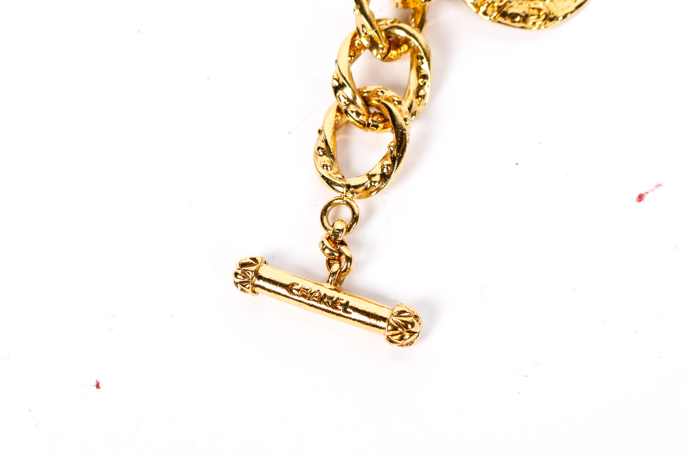 Gold Toned Chanel Bracelet