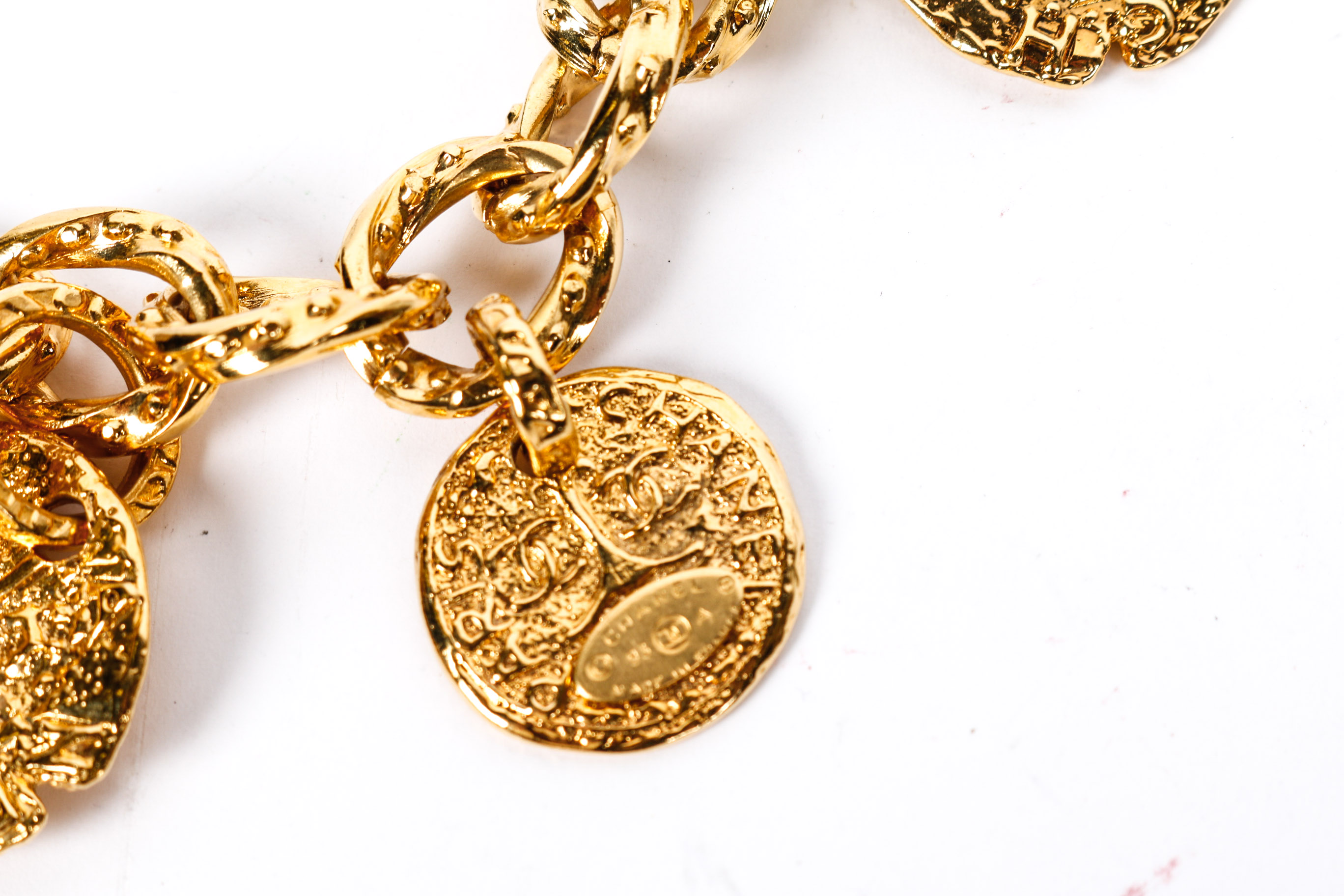 Gold Toned Chanel Bracelet