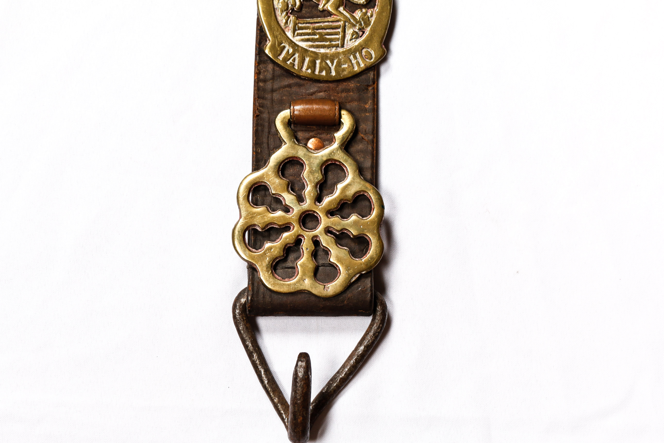 Leather Strap with Horse Brasses