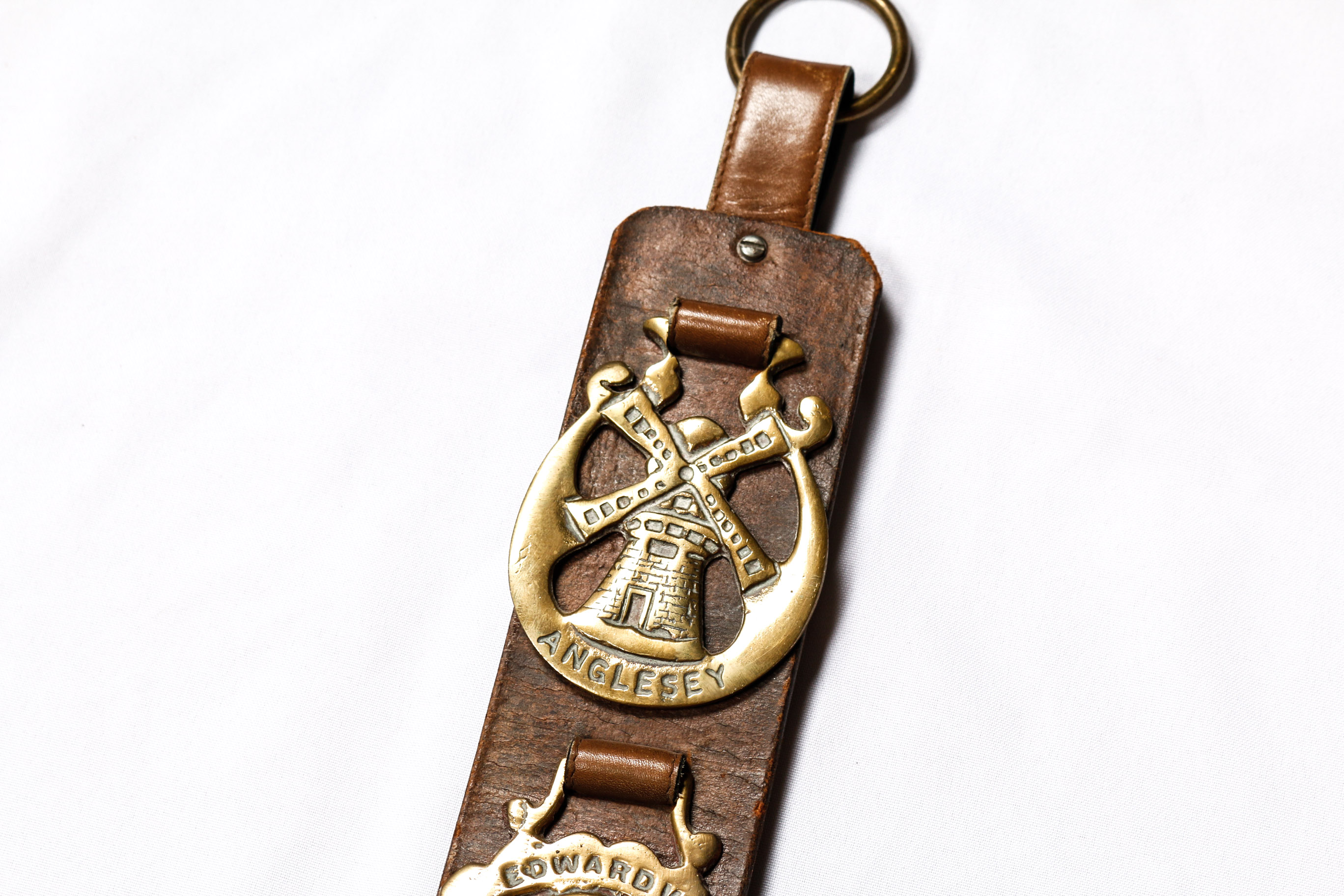 Leather Strap with Horse Brasses