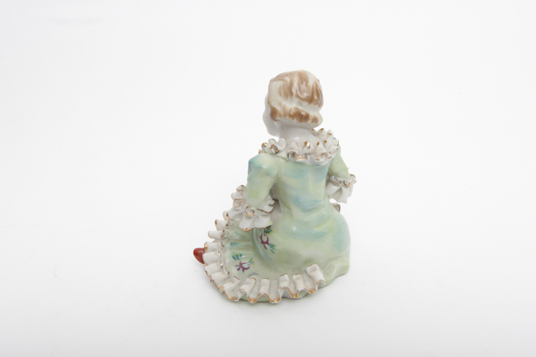 Pair of Bone China Figurines