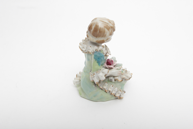 Pair of Bone China Figurines