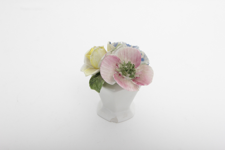 Pair of Bone China Figurines