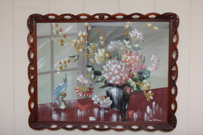 Amy Lawrence Watercolor "Blue Bird"