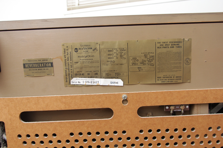 Vintage RCA Victor Victrola Console