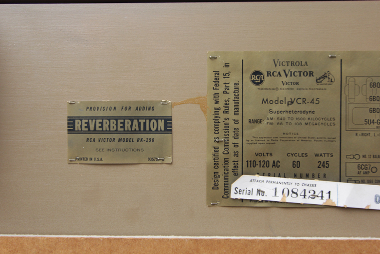 Vintage RCA Victor Victrola Console