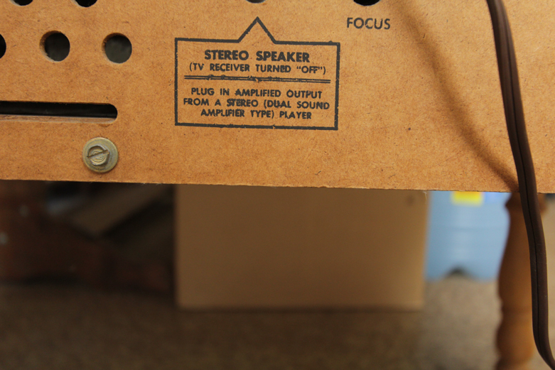 Vintage 1950s RCA Victor TV