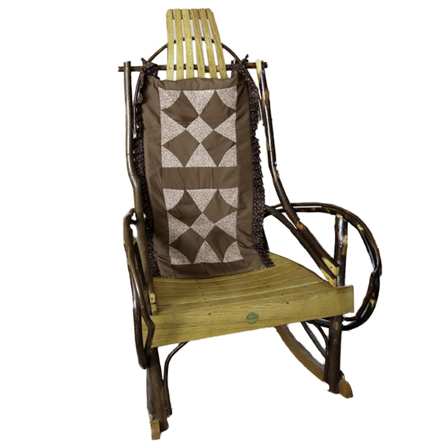 Eli A. Miller Amish Bentwood Rocking Chair