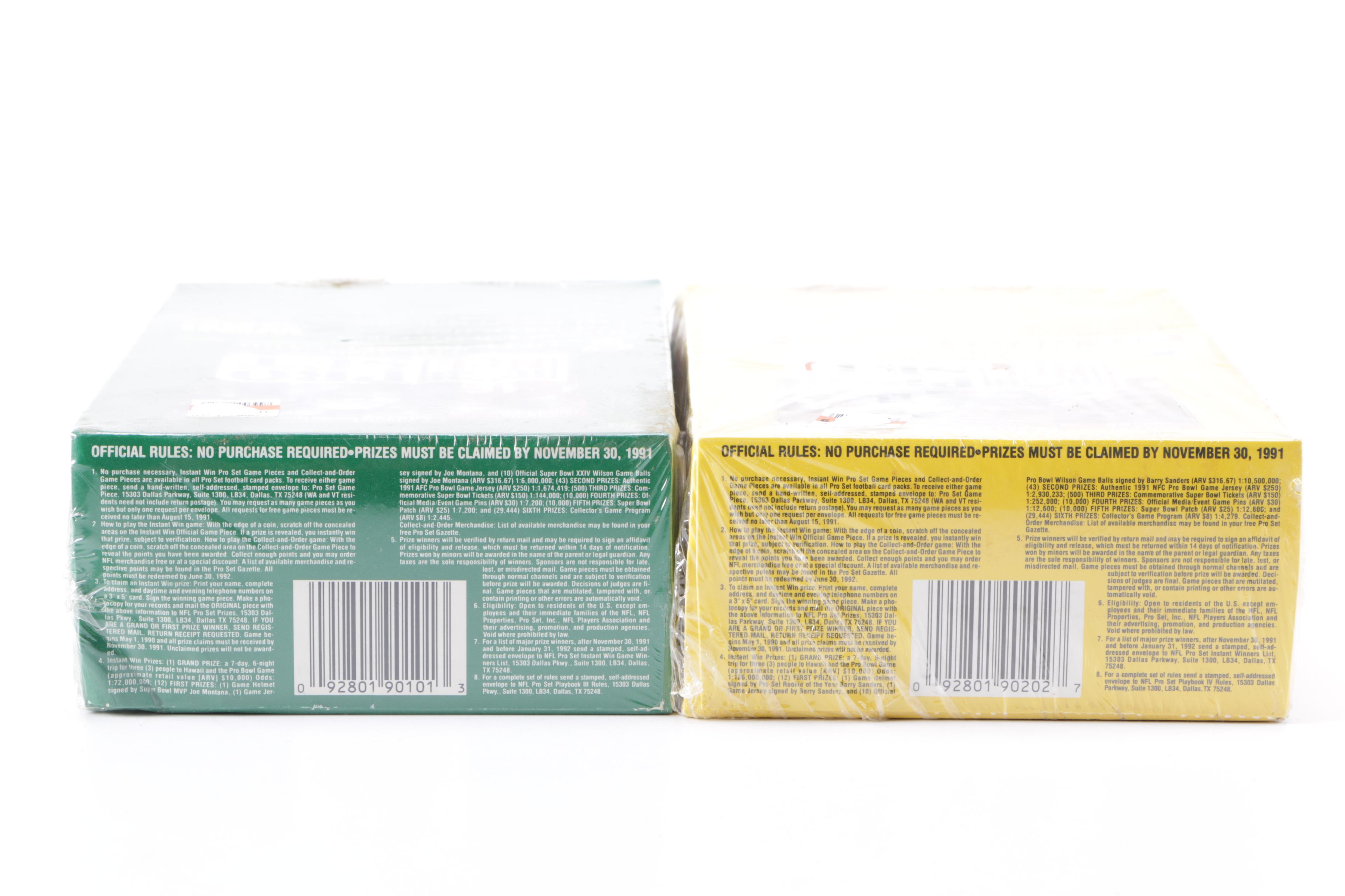 Collection of 1990s NFL and College Football Cards