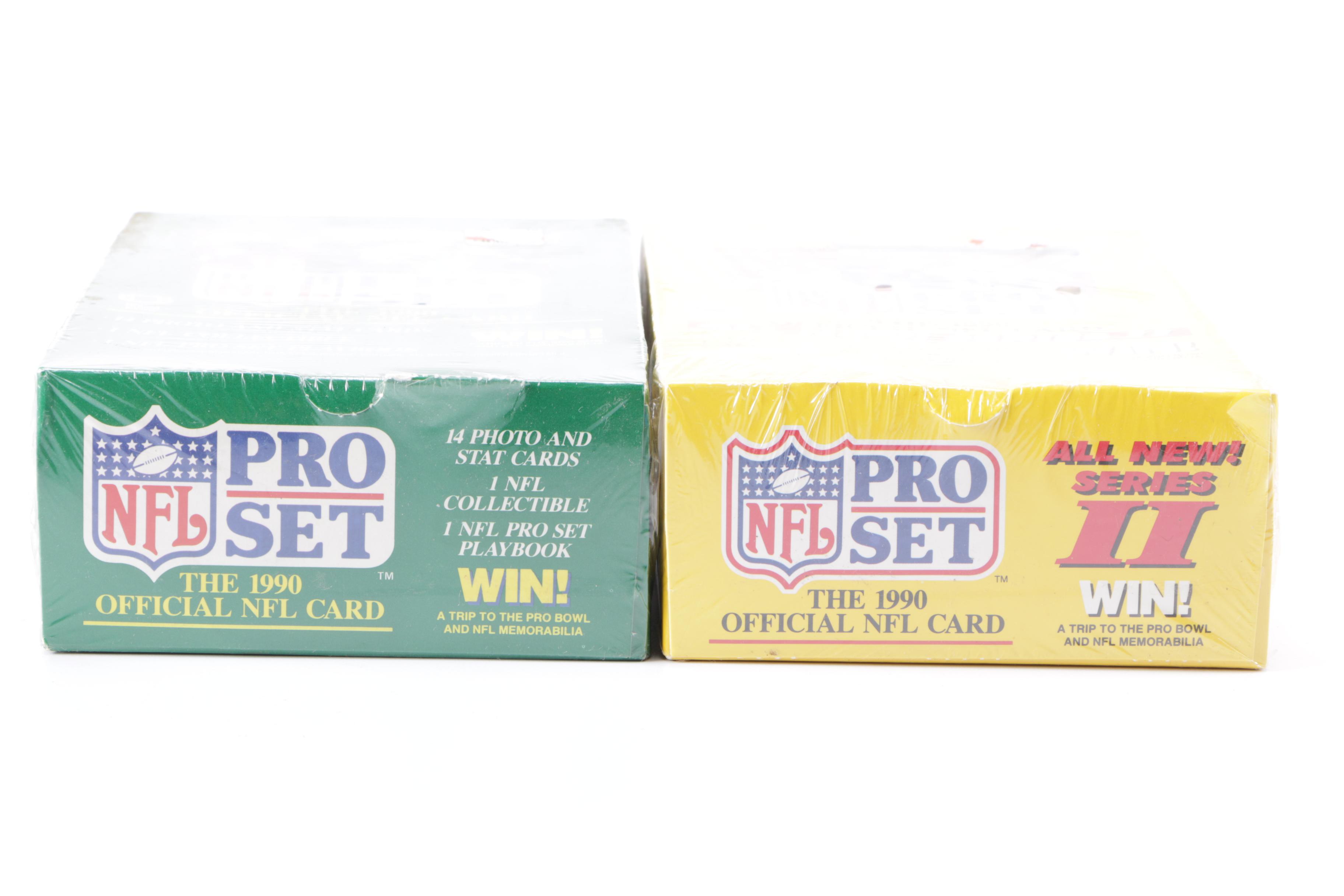 Collection of 1990s NFL and College Football Cards