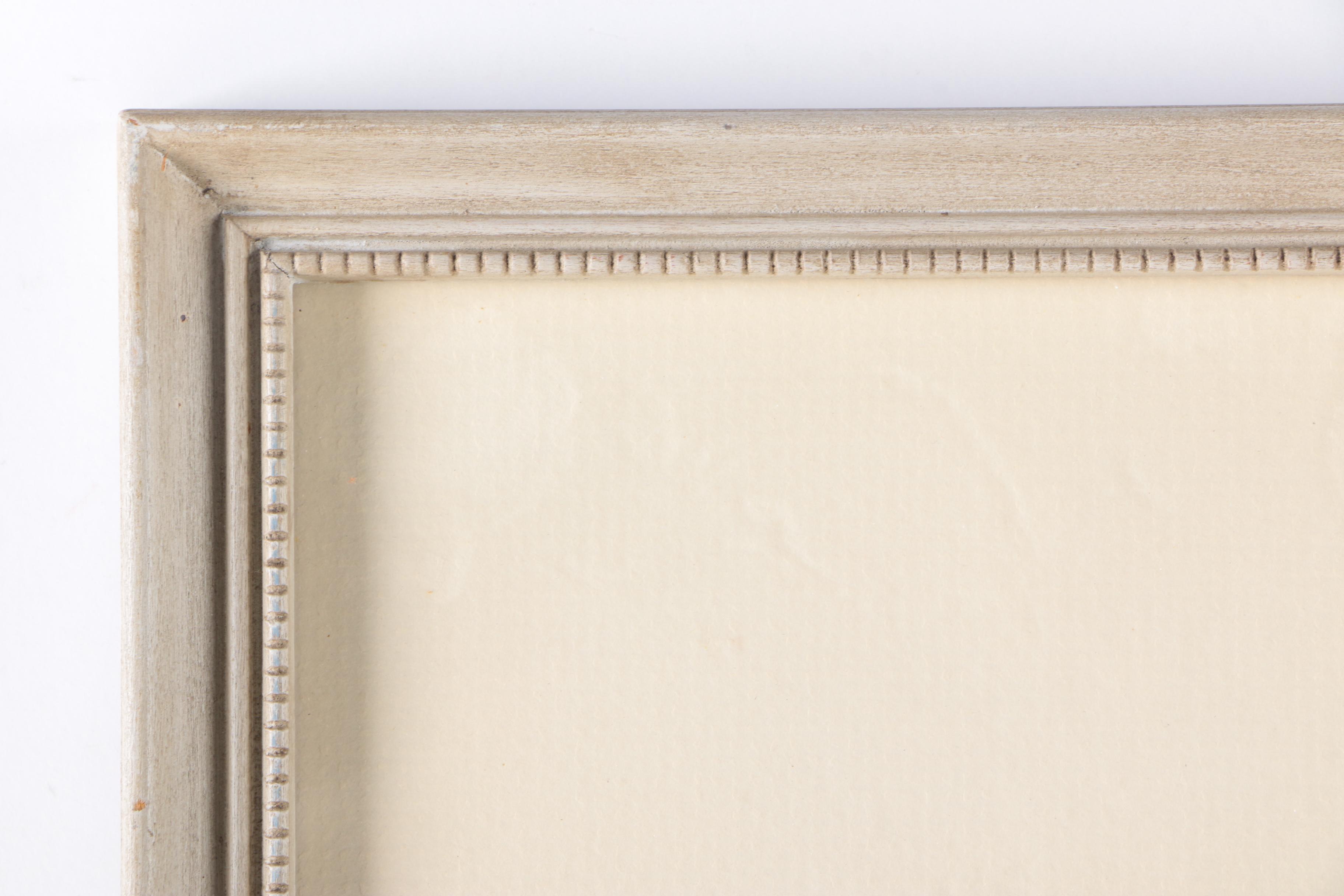 Beim Radieren Aquatint Etching After Paul Geissler Portrait