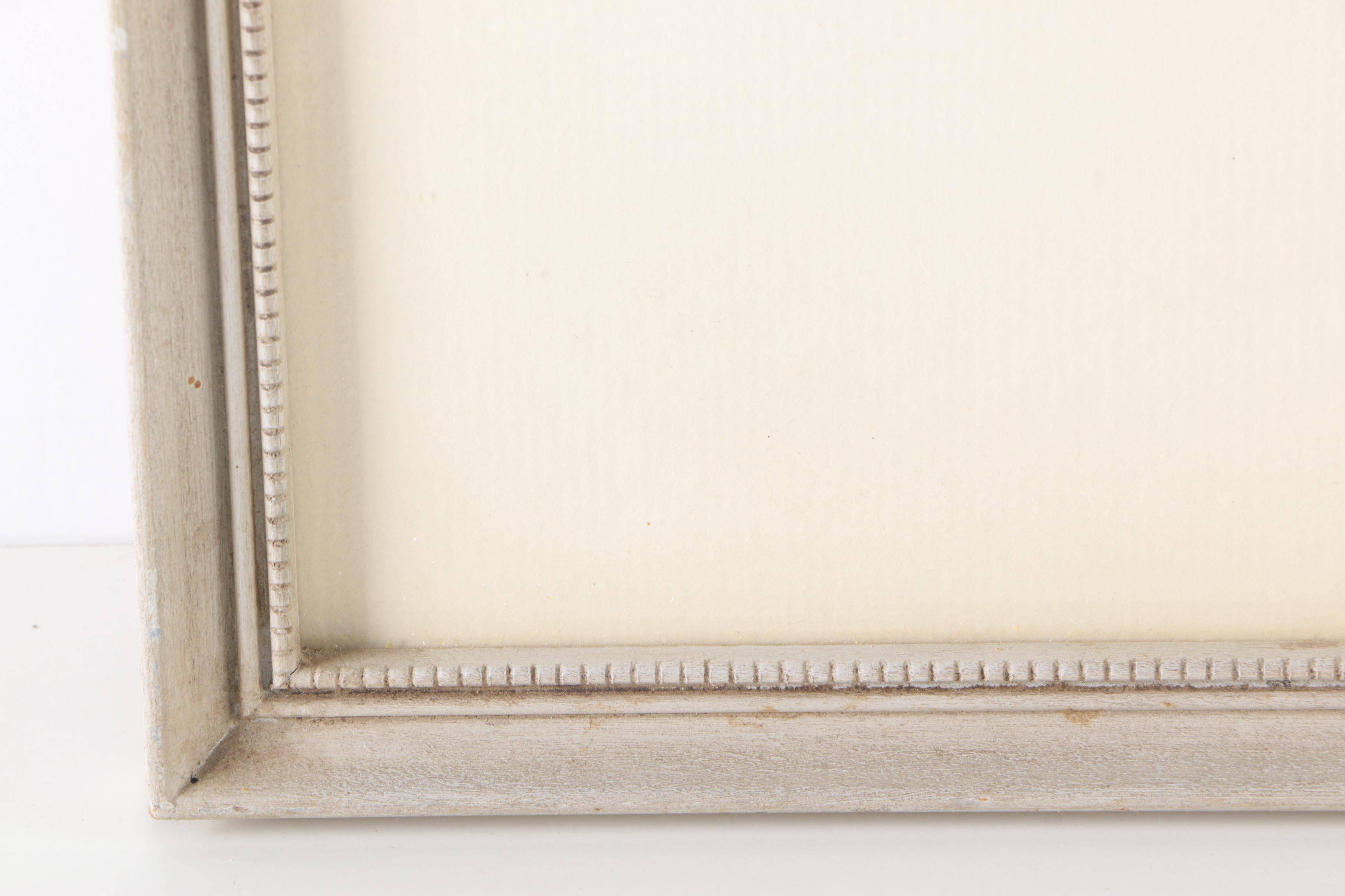 Beim Radieren Aquatint Etching After Paul Geissler Portrait