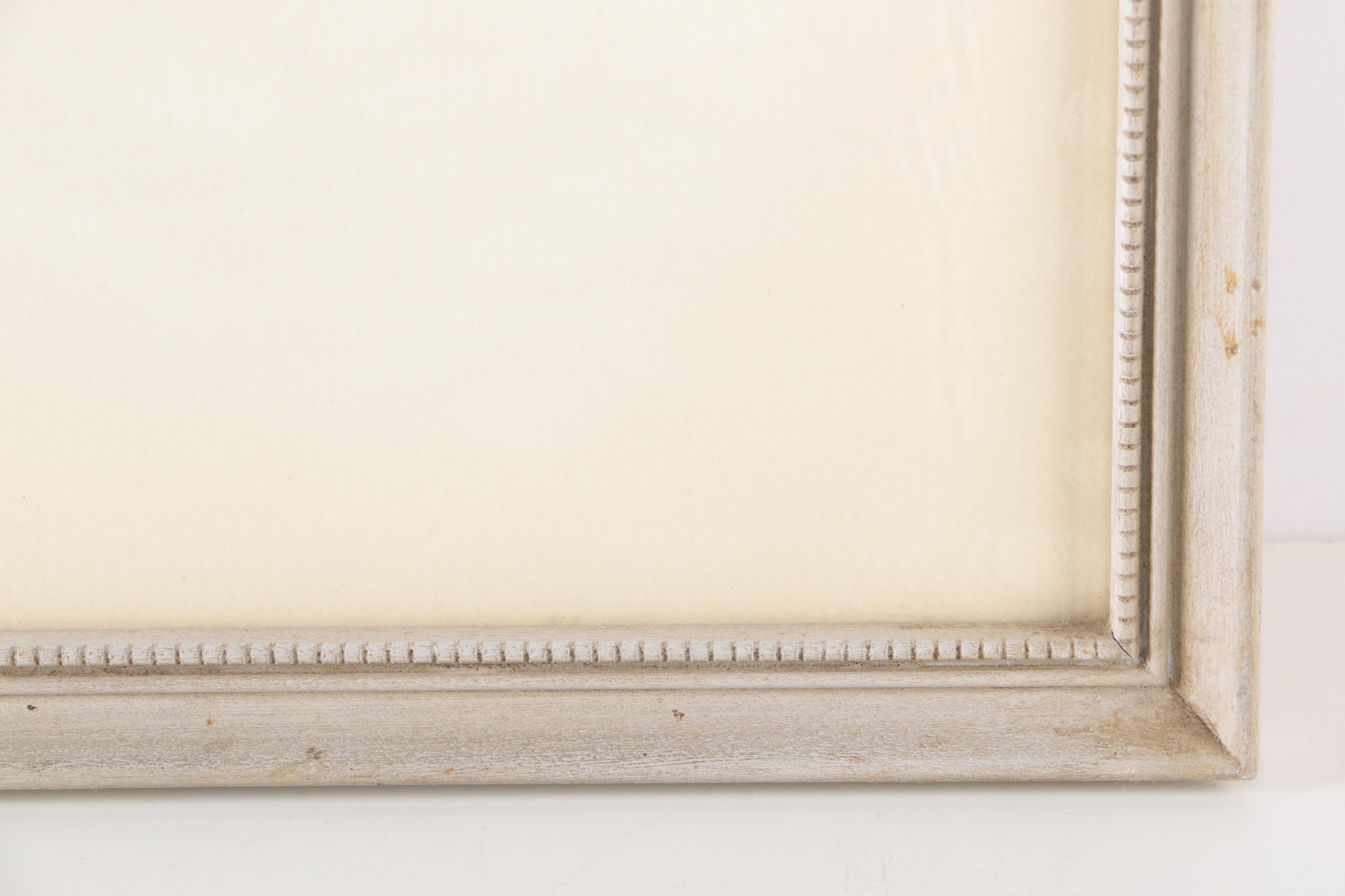 Beim Radieren Aquatint Etching After Paul Geissler Portrait