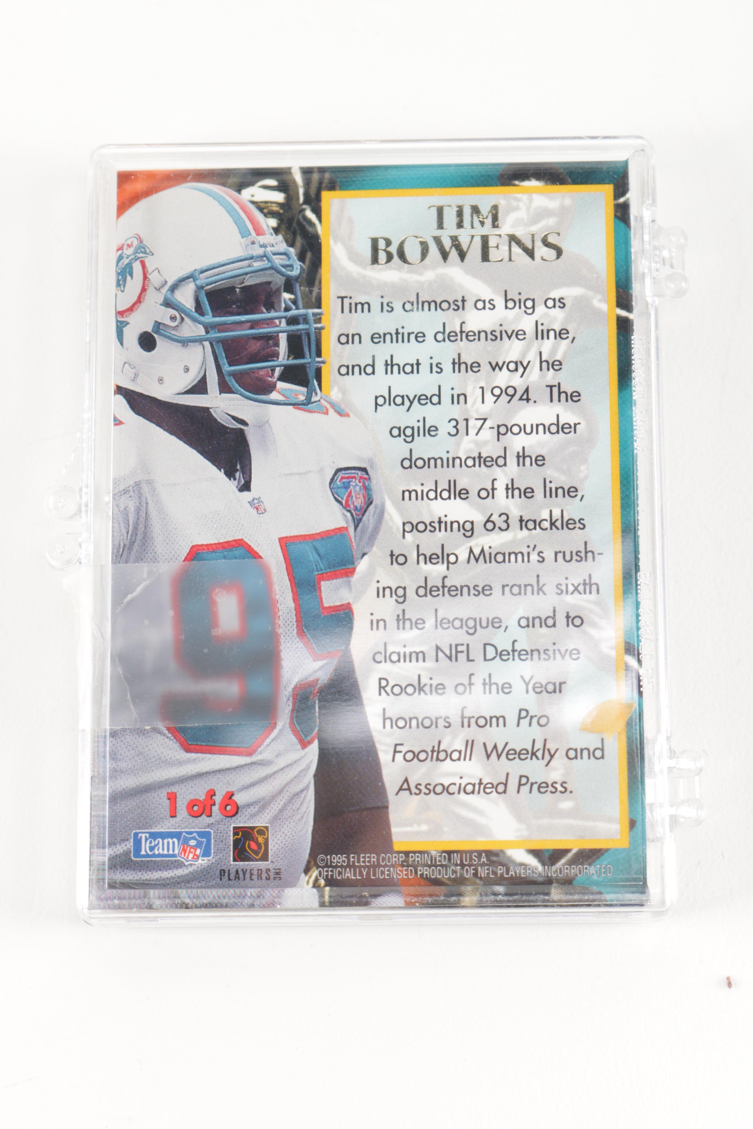 Assorted 1990s Football Cards