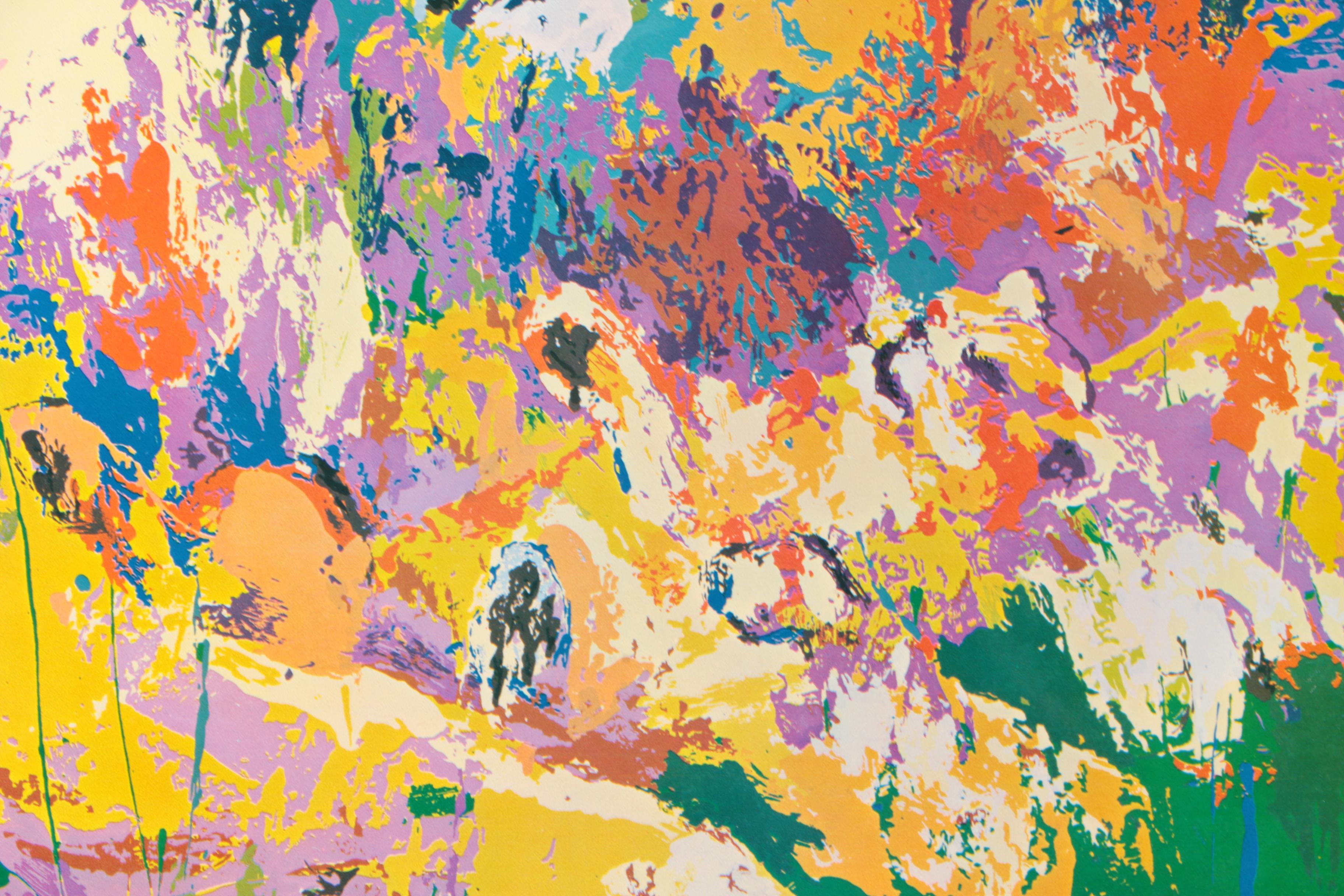 Offset Lithograph After LeRoy Neiman "Lion's Pride"