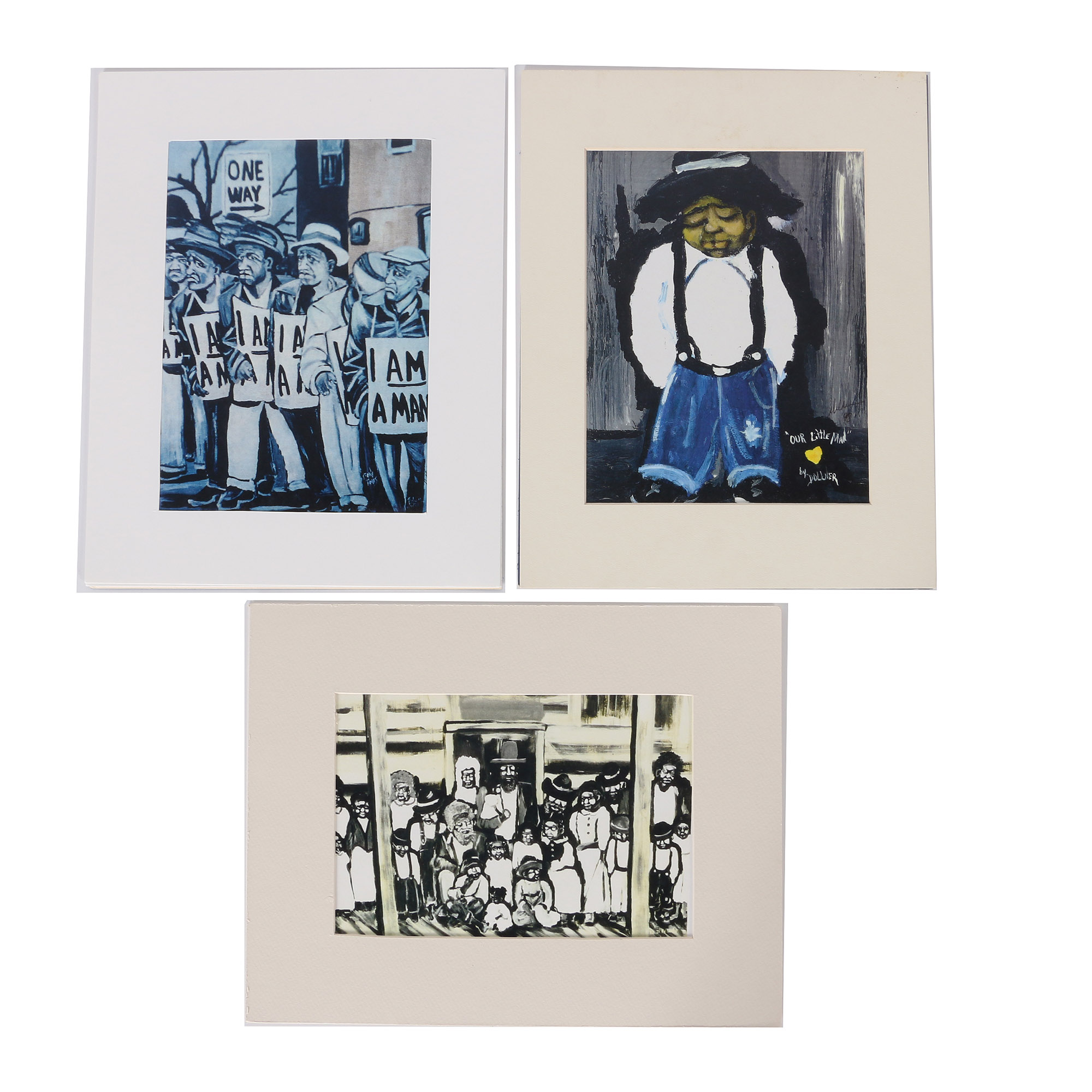 Three Dollner Lithographs