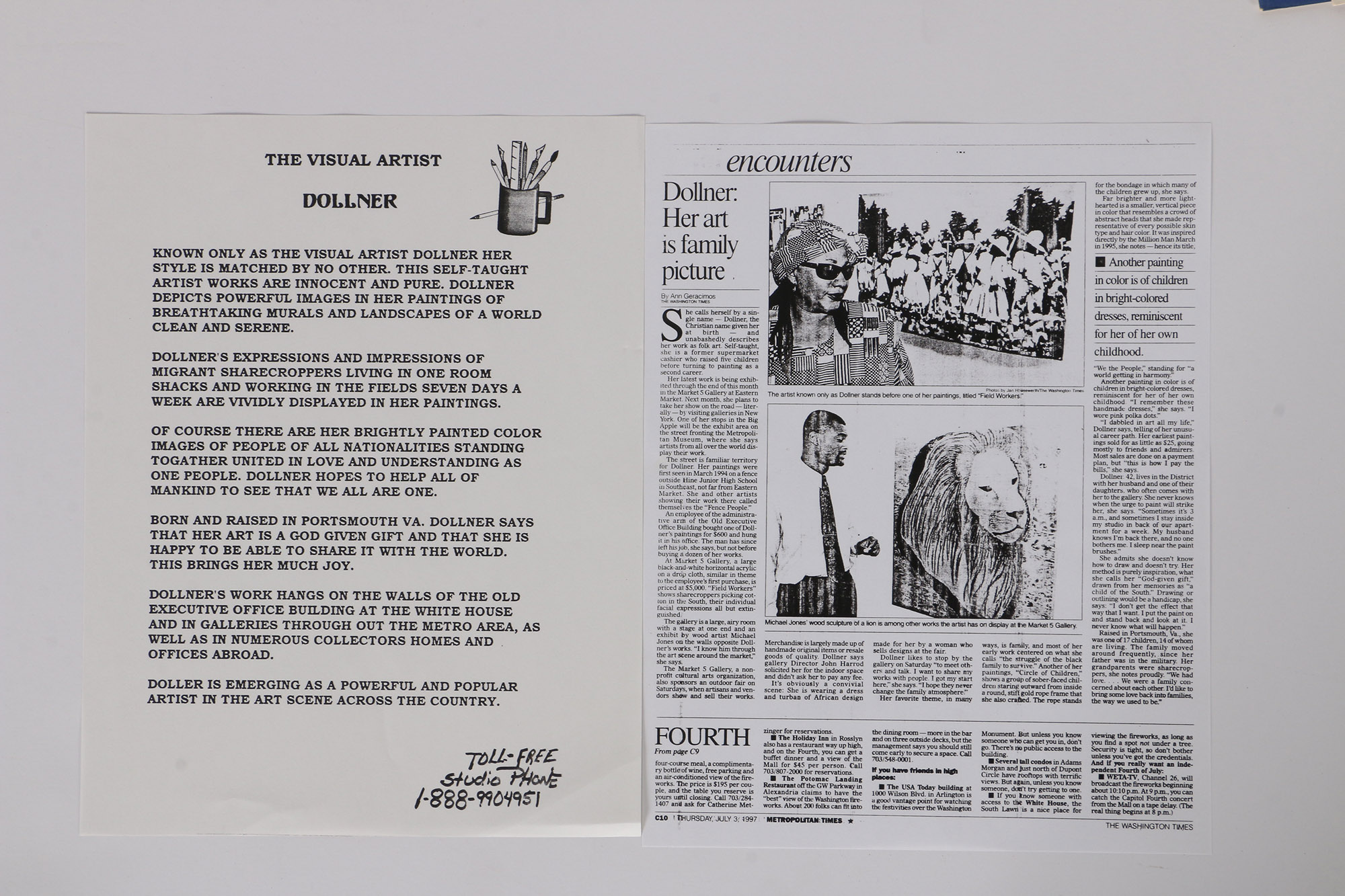 Three Dollner Lithographs