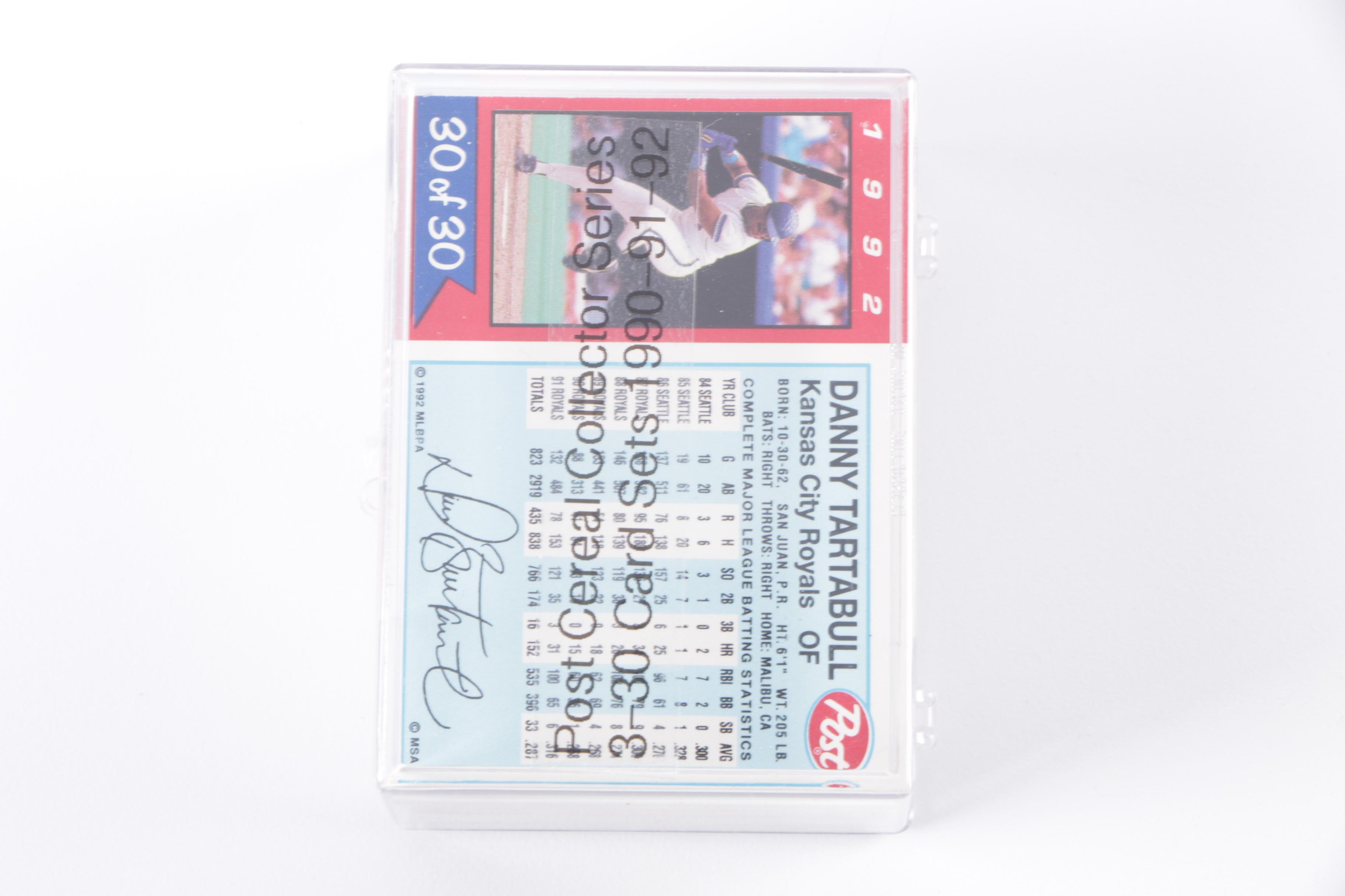 Assortment of 1980s and 1990s Baseball Cards