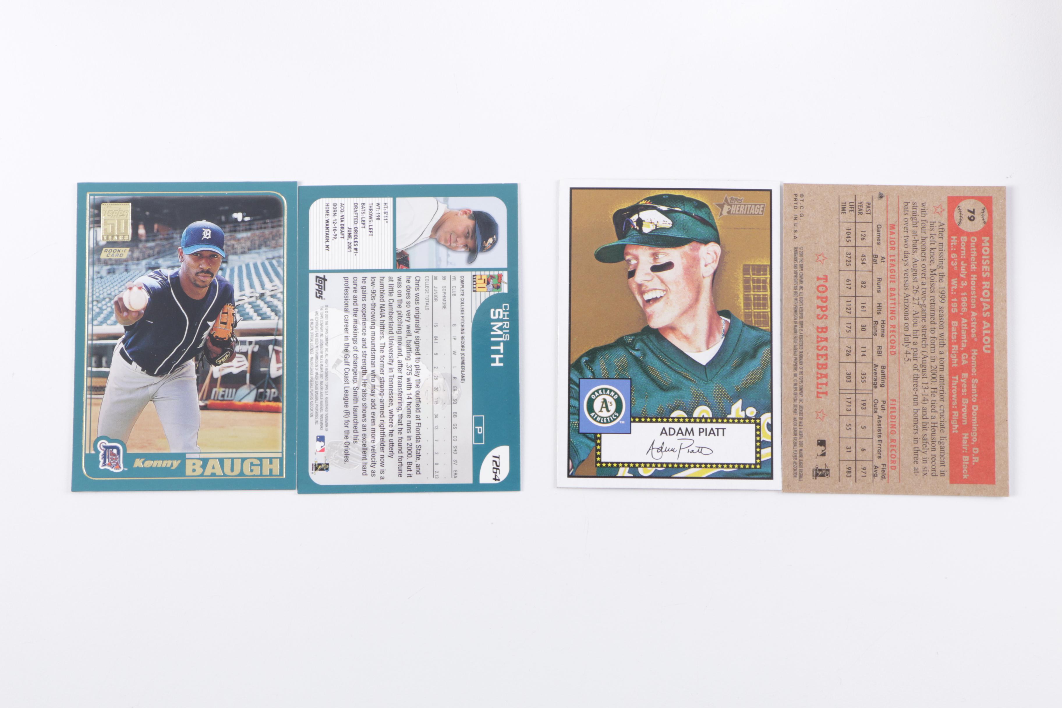 Assortment of 2001 Topps Baseball Cards