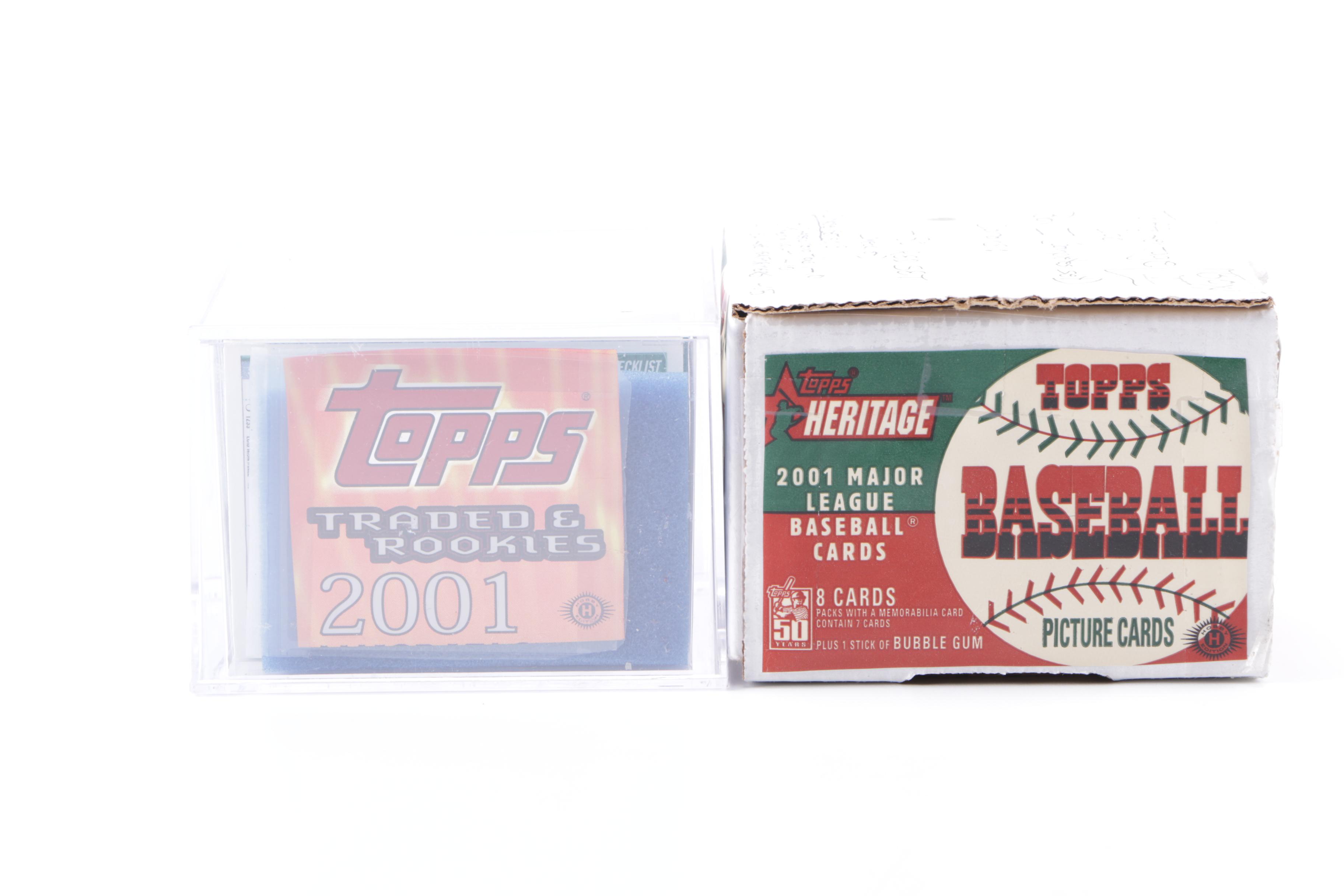Assortment of 2001 Topps Baseball Cards