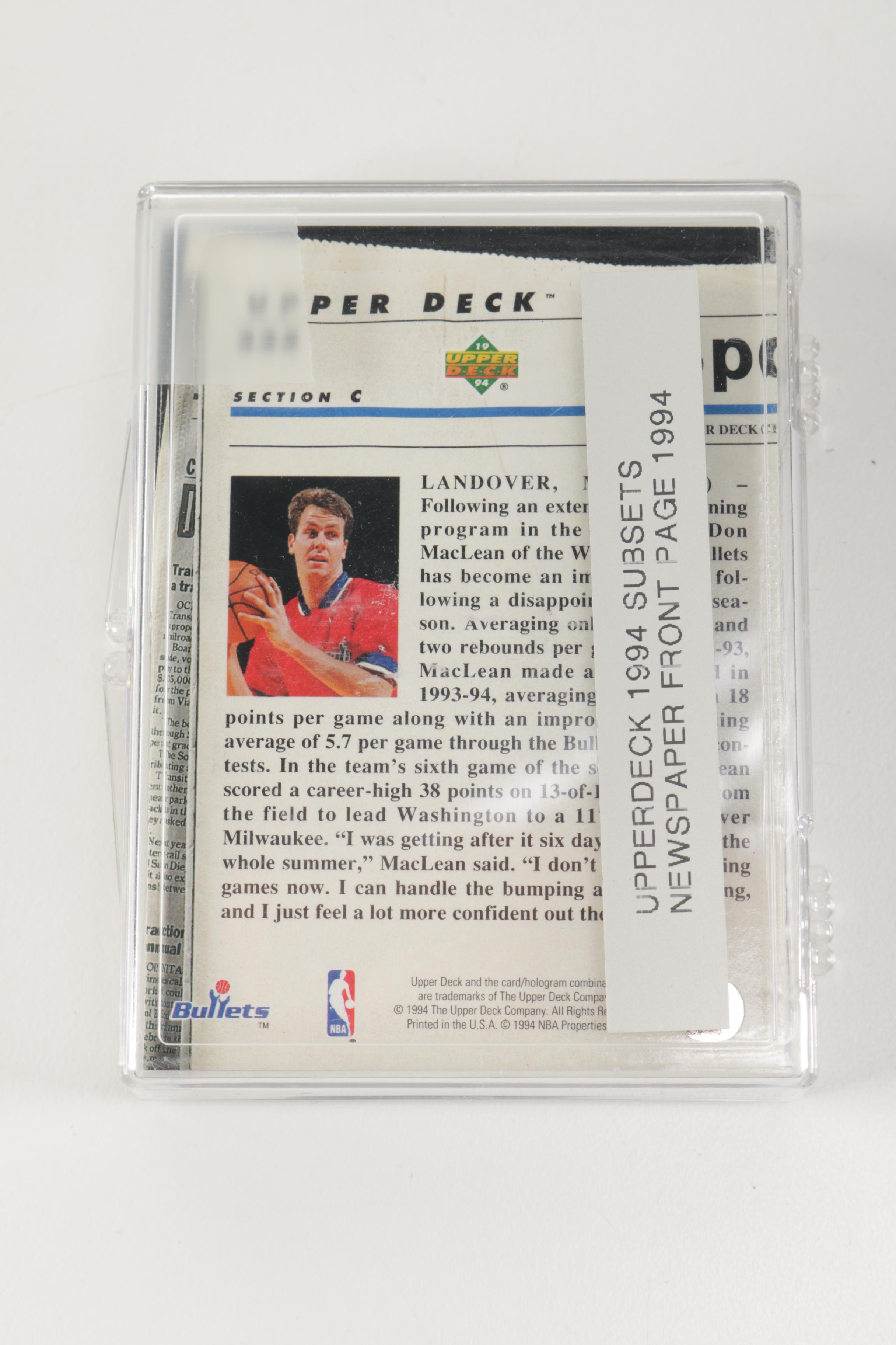 Assorted 1990s Basketball Cards