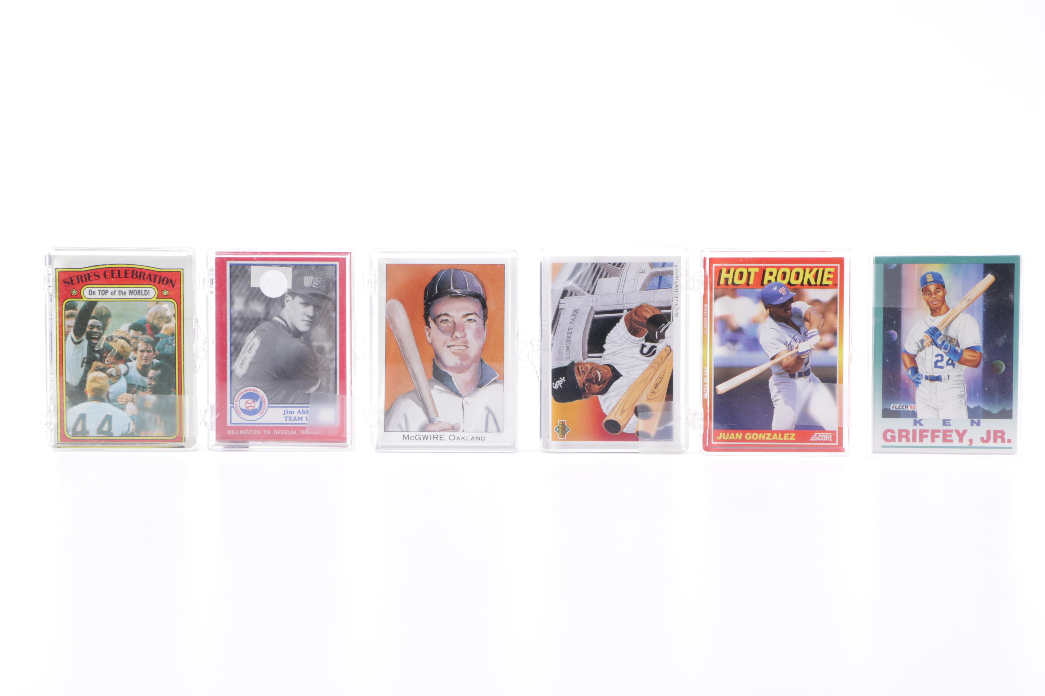 Assortment of 1980s and 1990s Baseball Cards