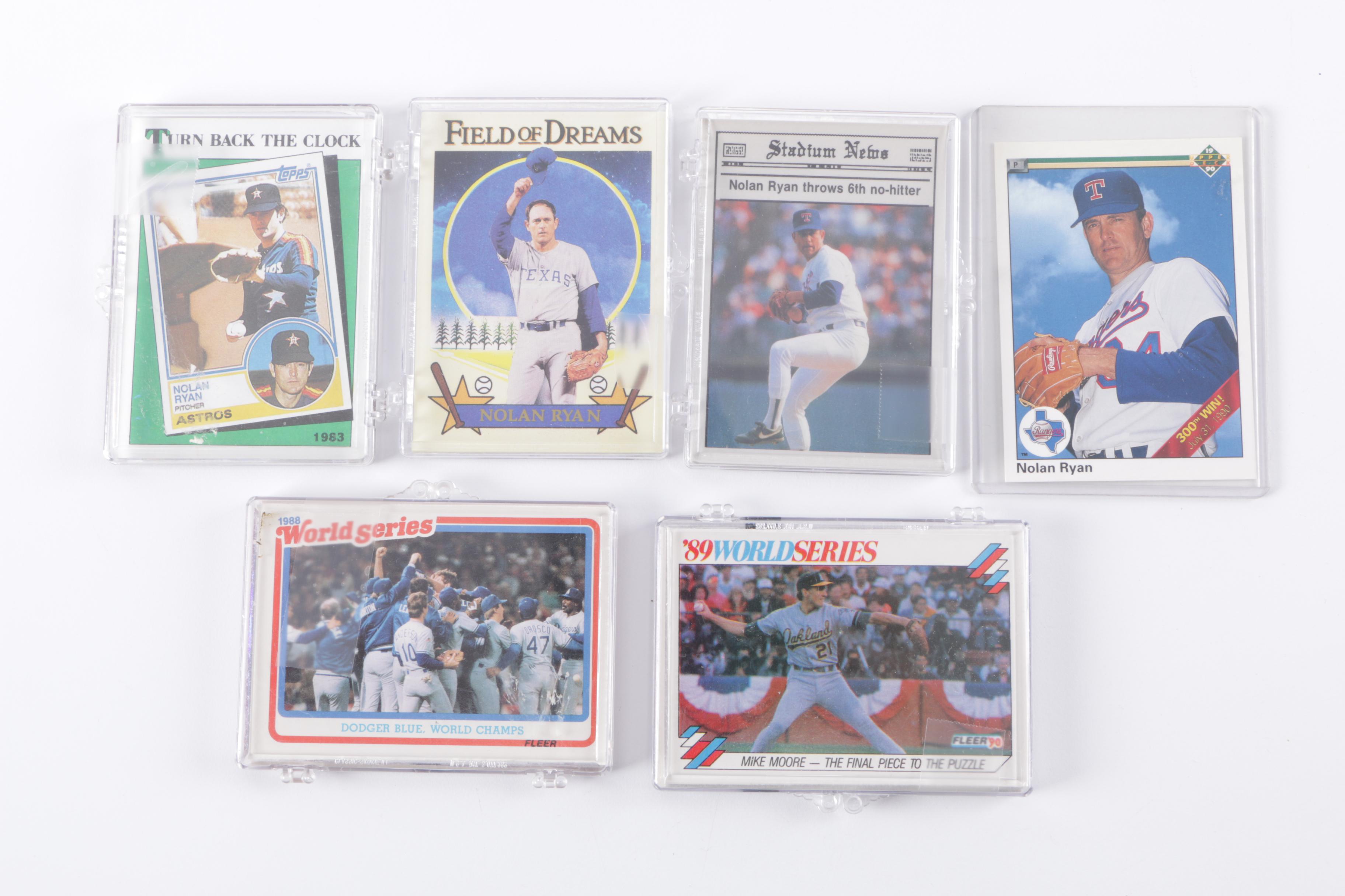 Assortment of 1980s and 1990s Baseball Cards