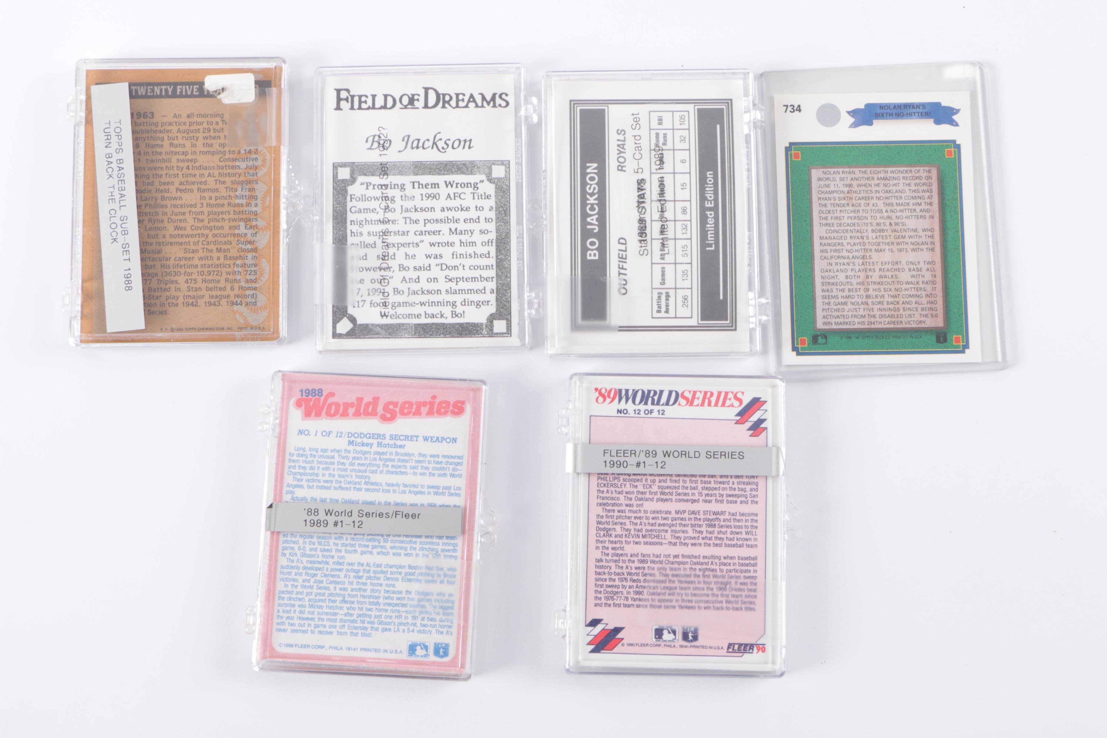 Assortment of 1980s and 1990s Baseball Cards