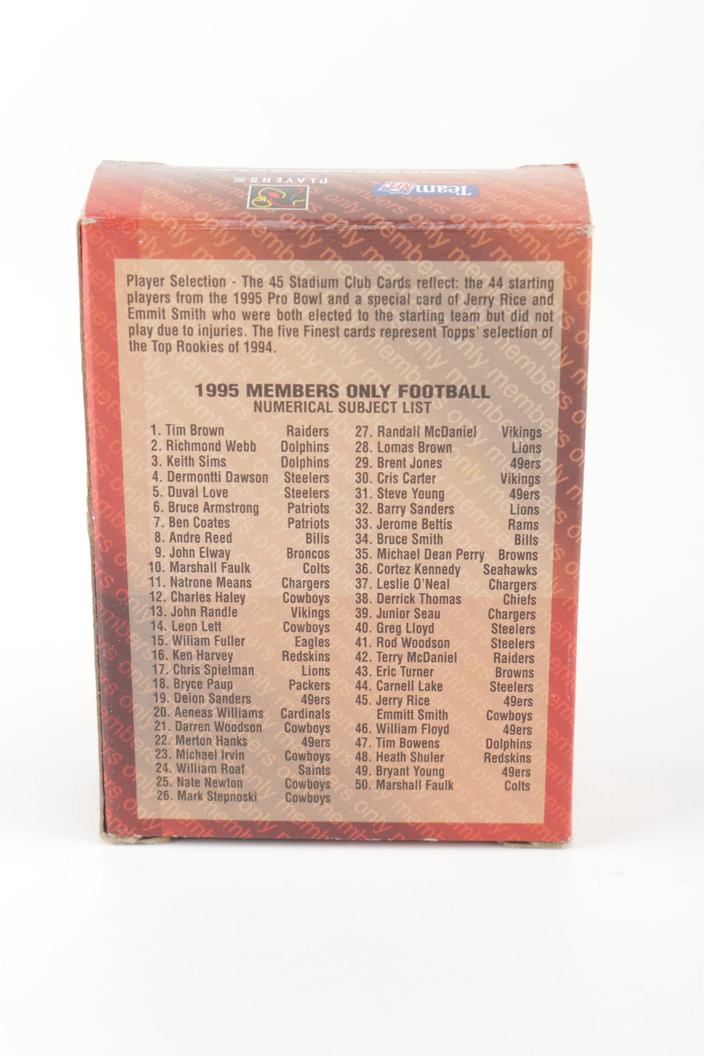 Assorted Football Cards