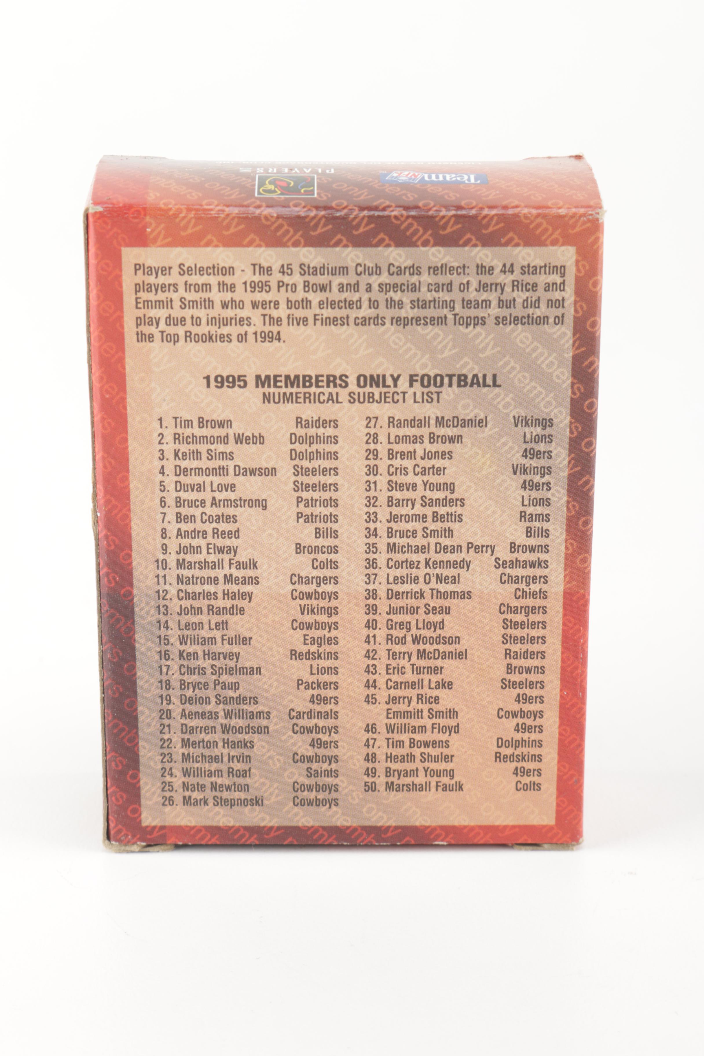 Assorted Football Cards