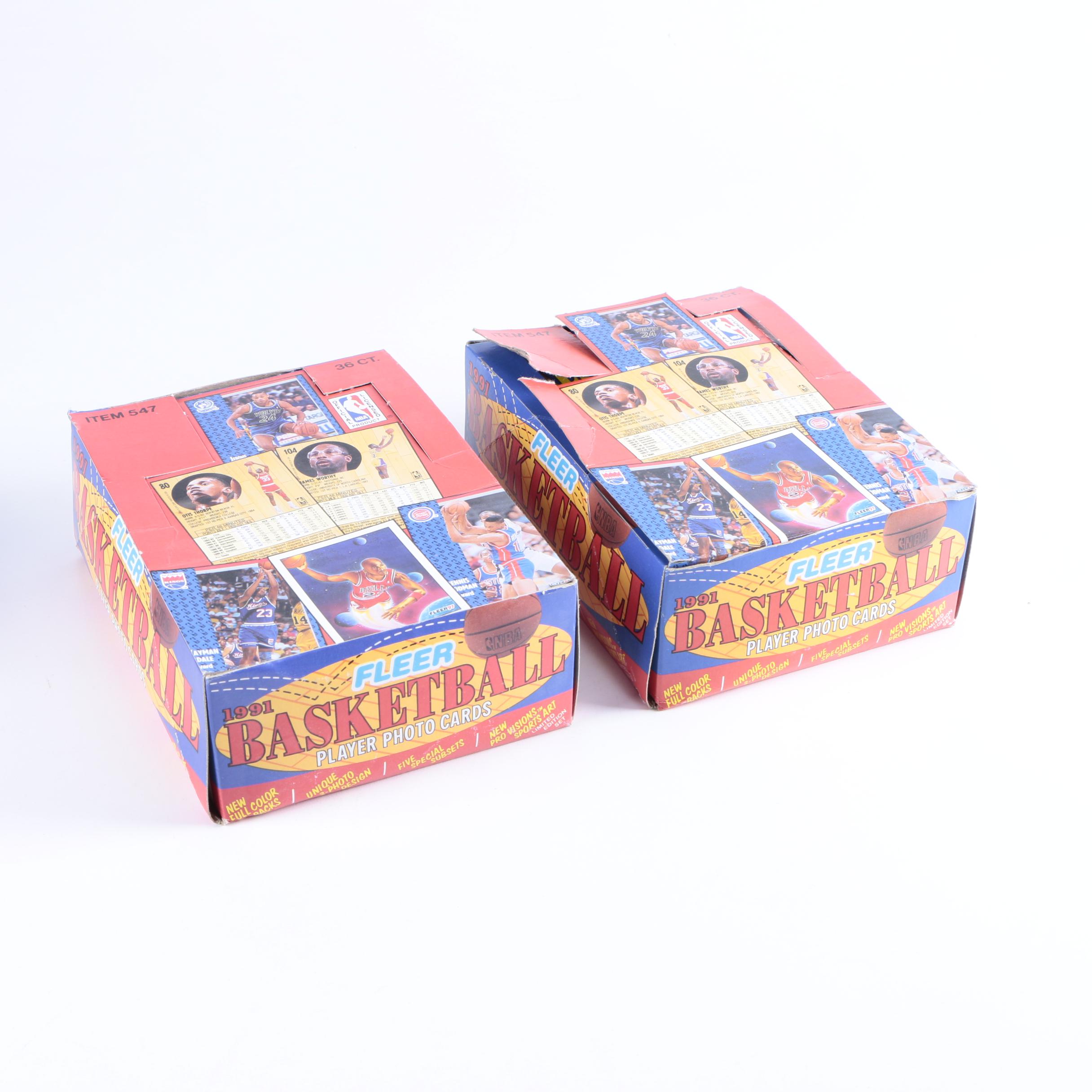 1990s Basketball, Baseball, Hockey, and Football Trading Cards