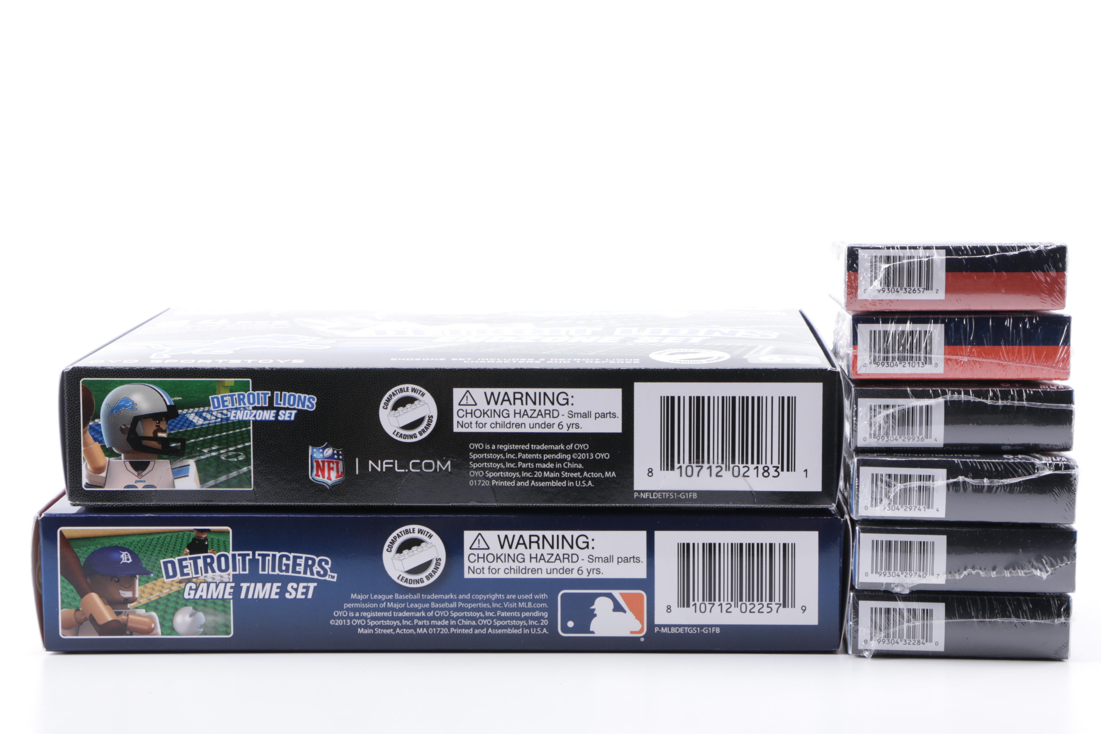 Collection of Detroit Oyo Toys