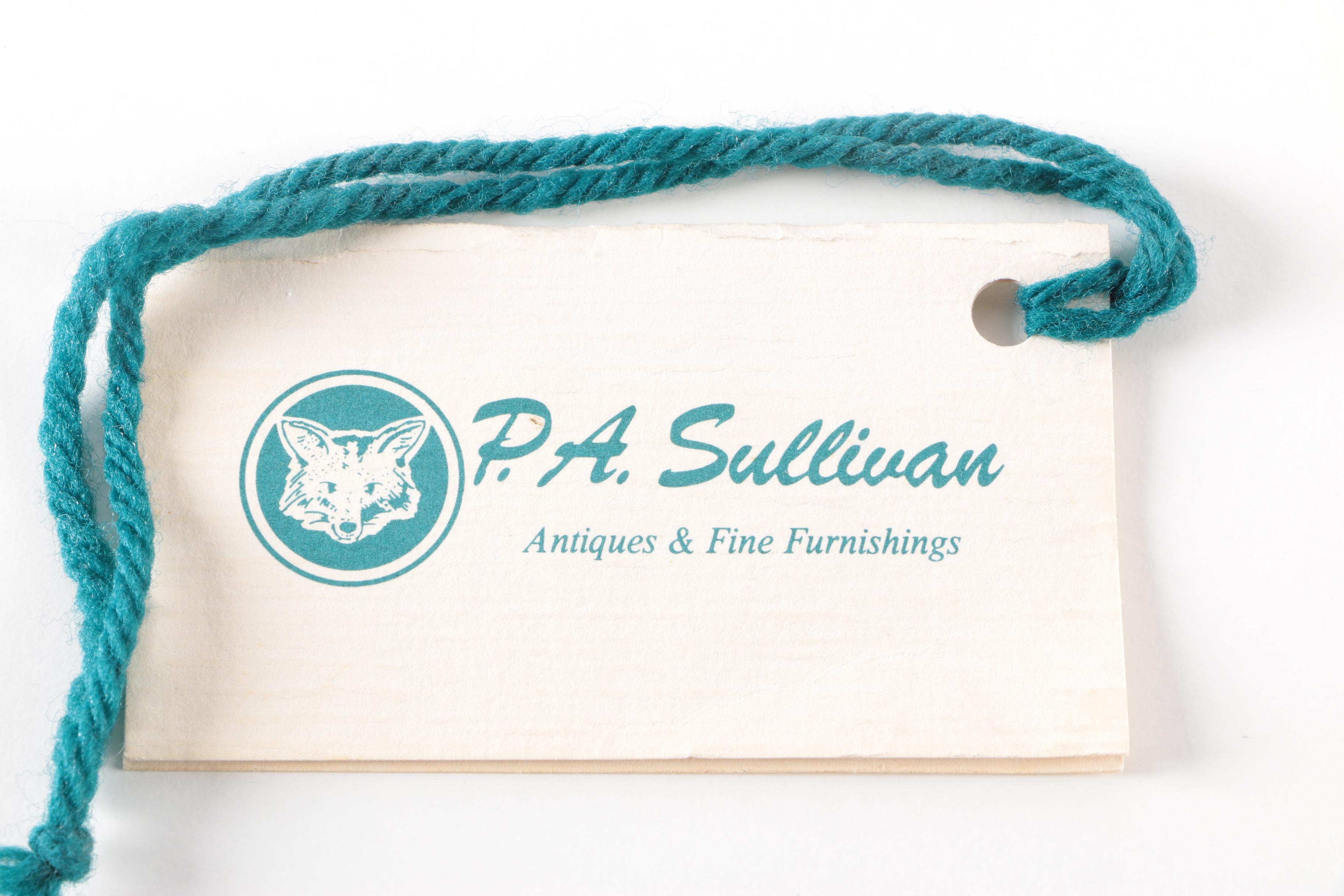 Original Oil On Canvas of Forest and River Signed Cabbetti