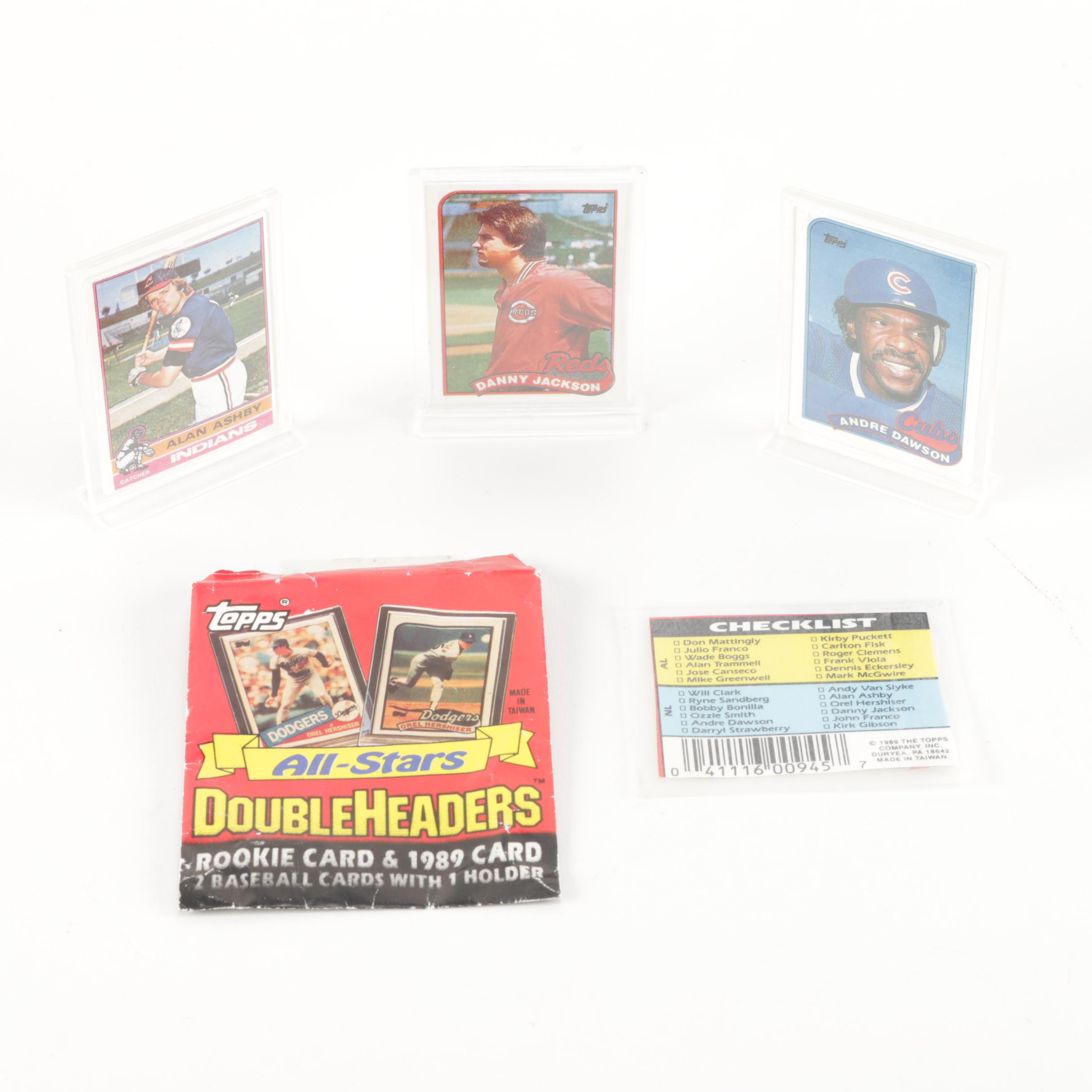Topps All-Stars "DoubleHeaders" Baseball Cards