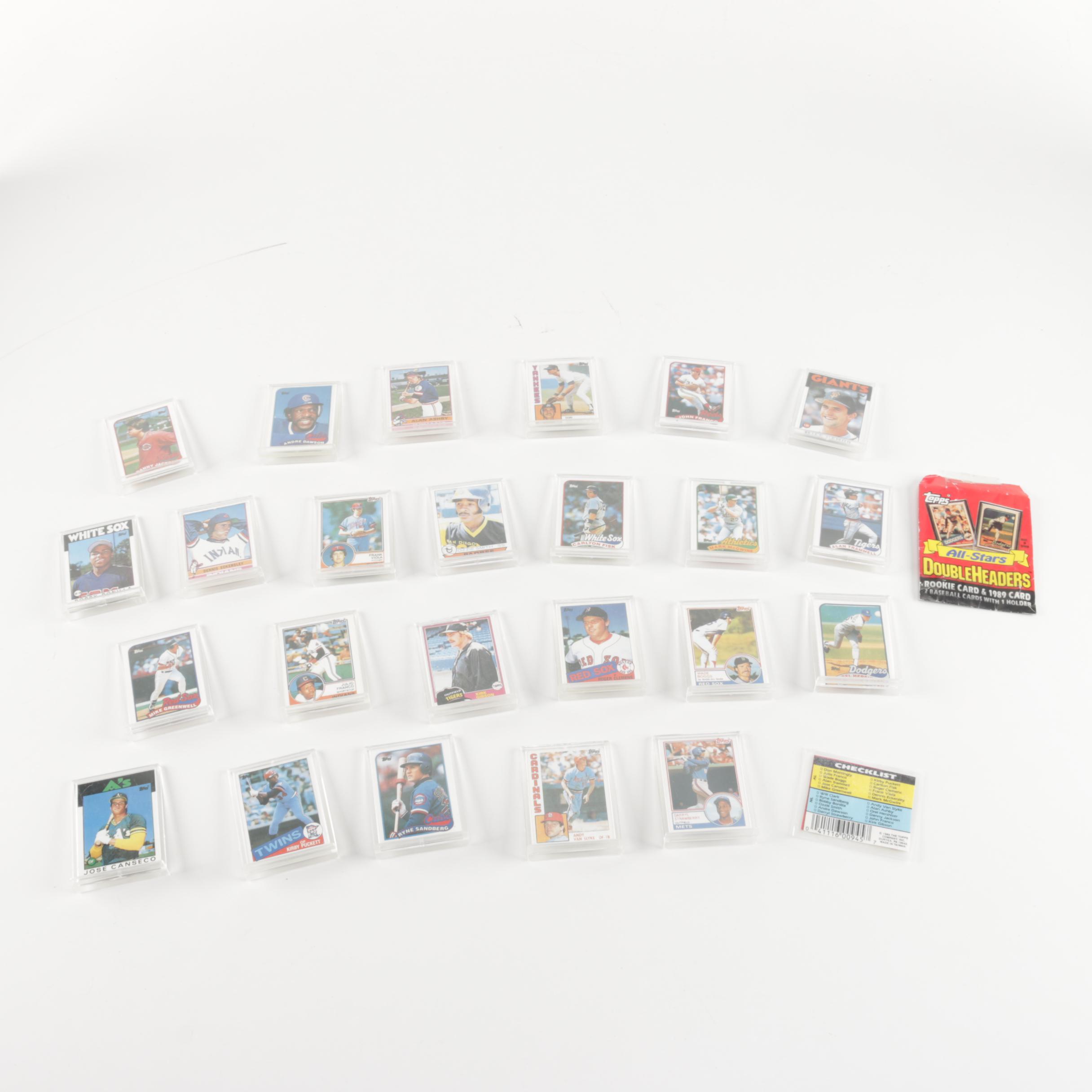 Topps All-Stars "DoubleHeaders" Baseball Cards