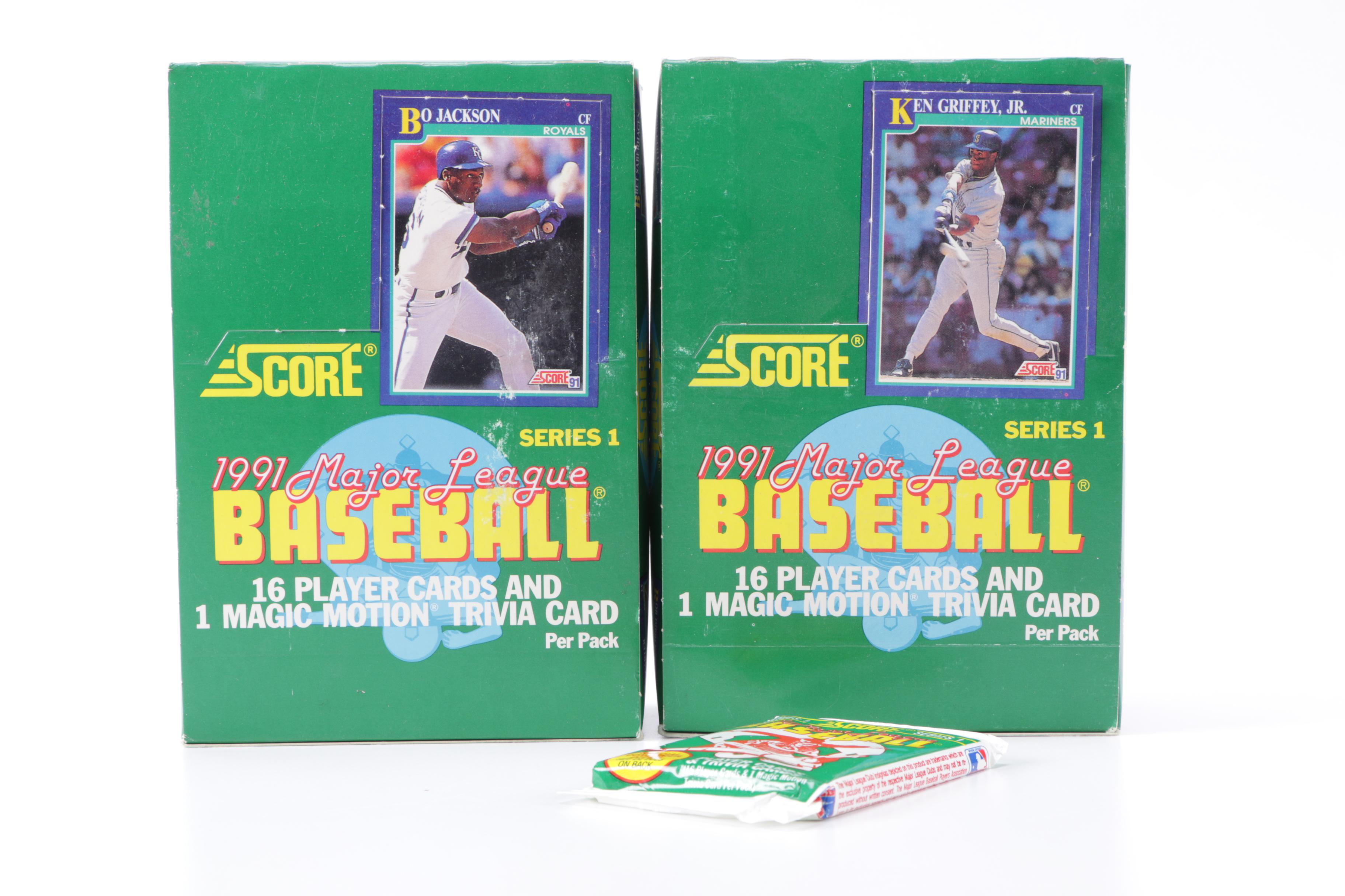 1990s Baseball Cards From Score and Topps