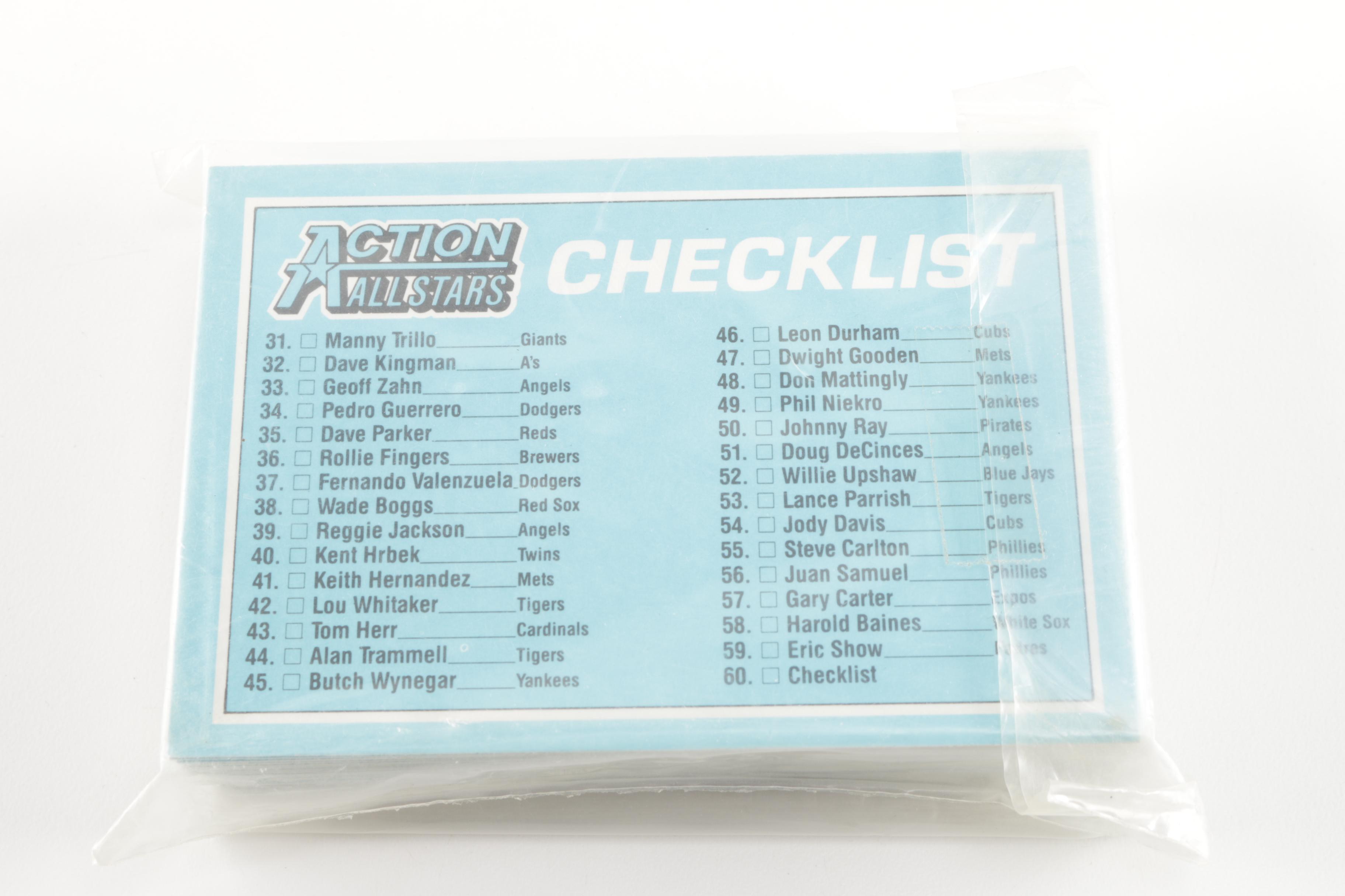 Assortment of Baseball Photo Cards