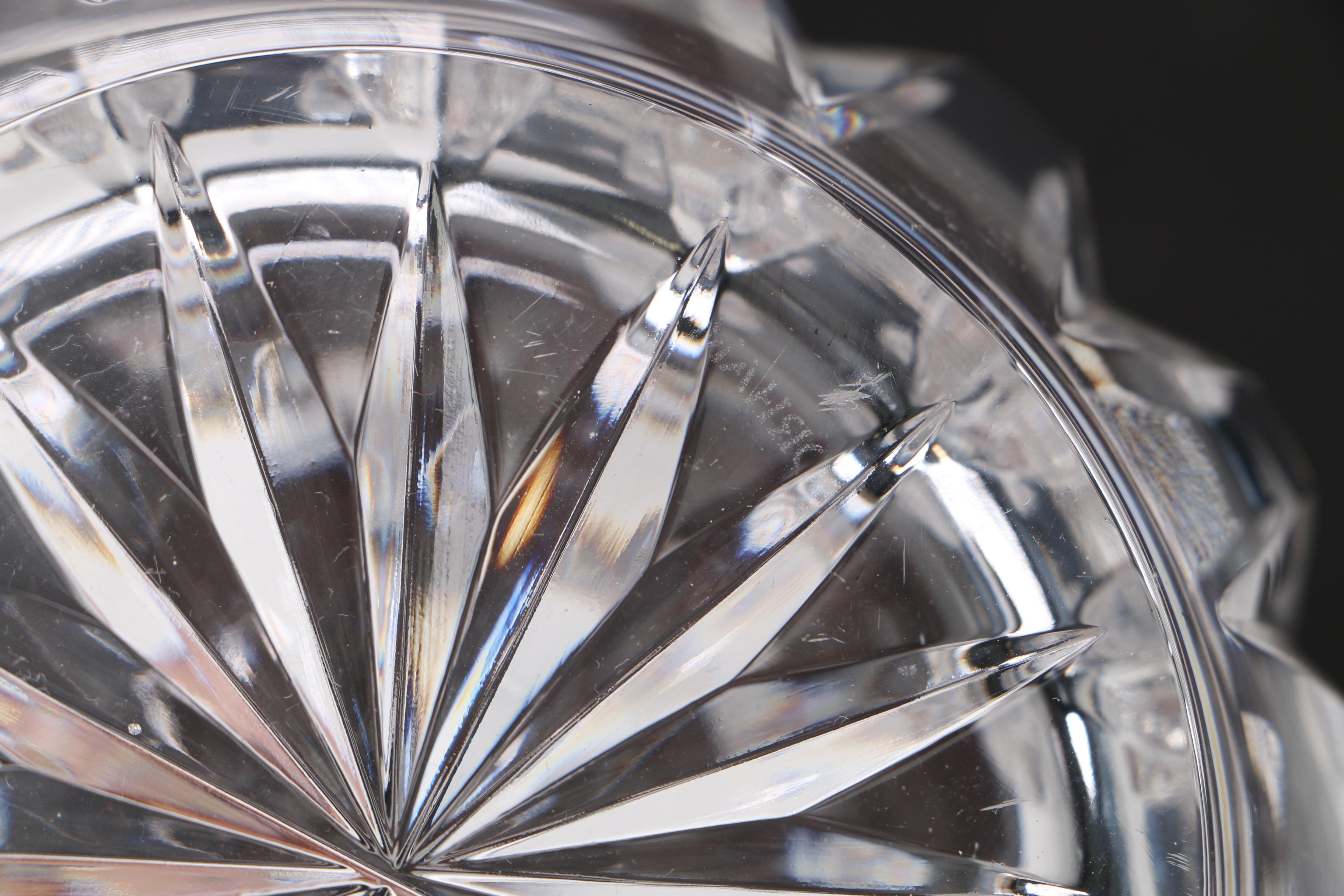 Crystal Vases, Pitcher,  and Bowl Including Gorham