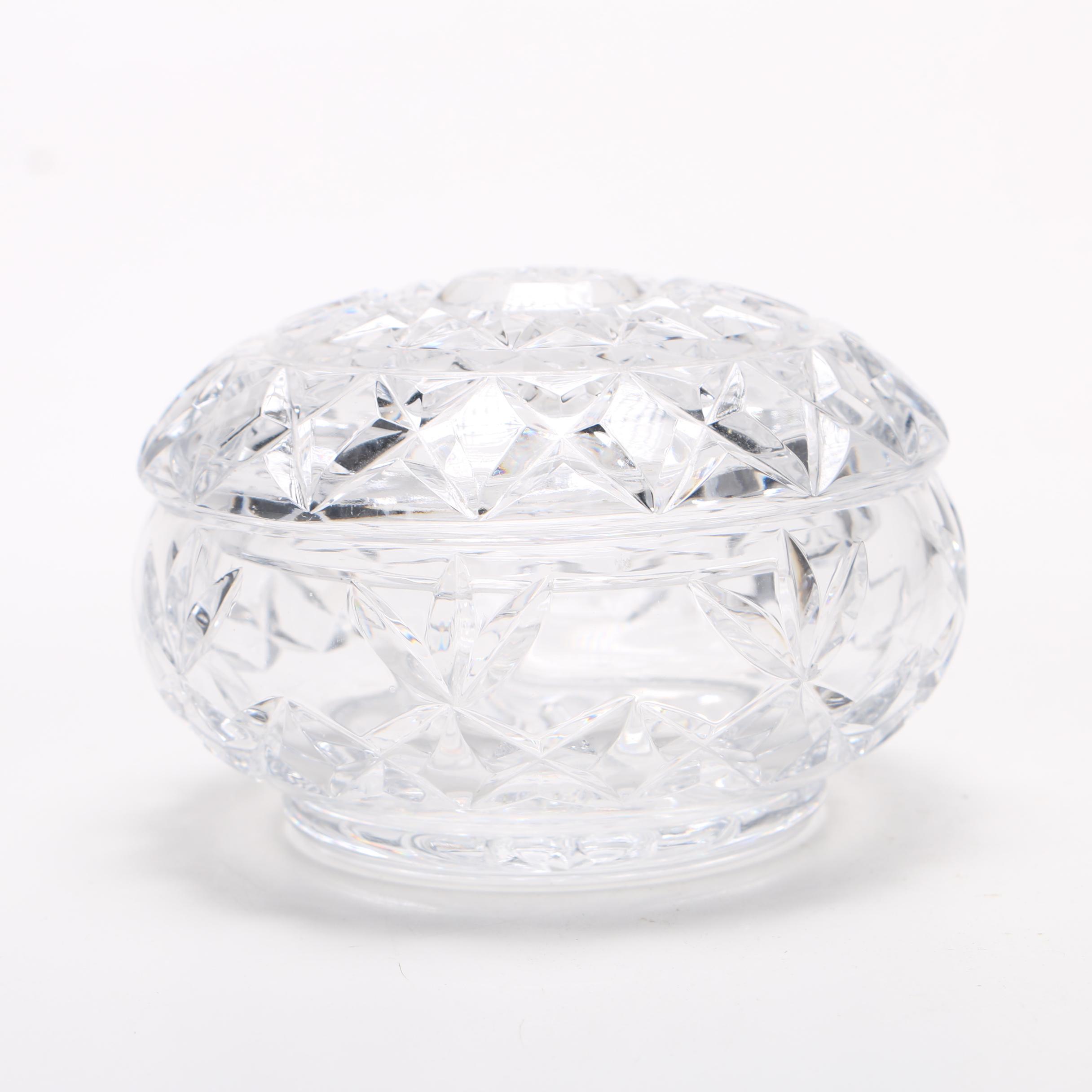 Crystal Vases, Pitcher,  and Bowl Including Gorham