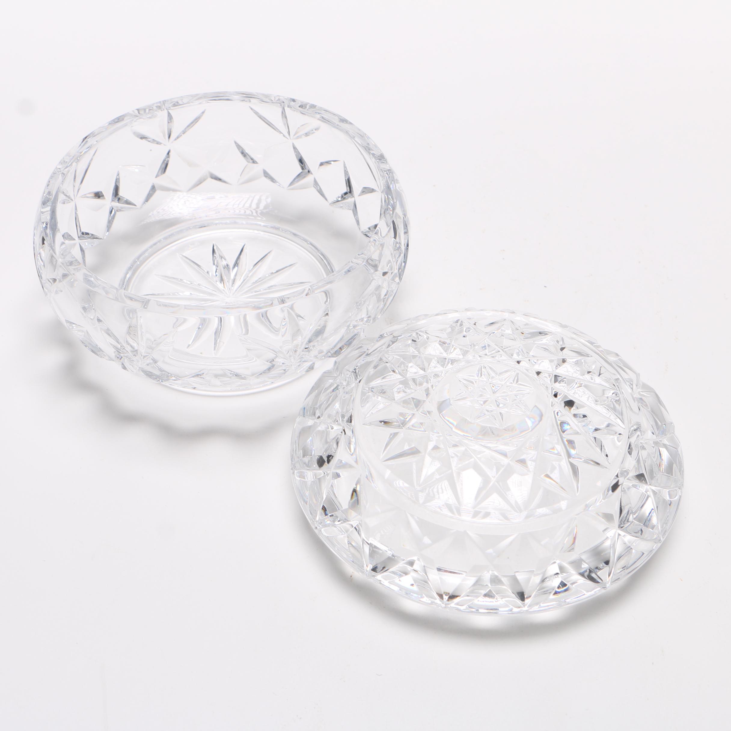 Crystal Vases, Pitcher,  and Bowl Including Gorham