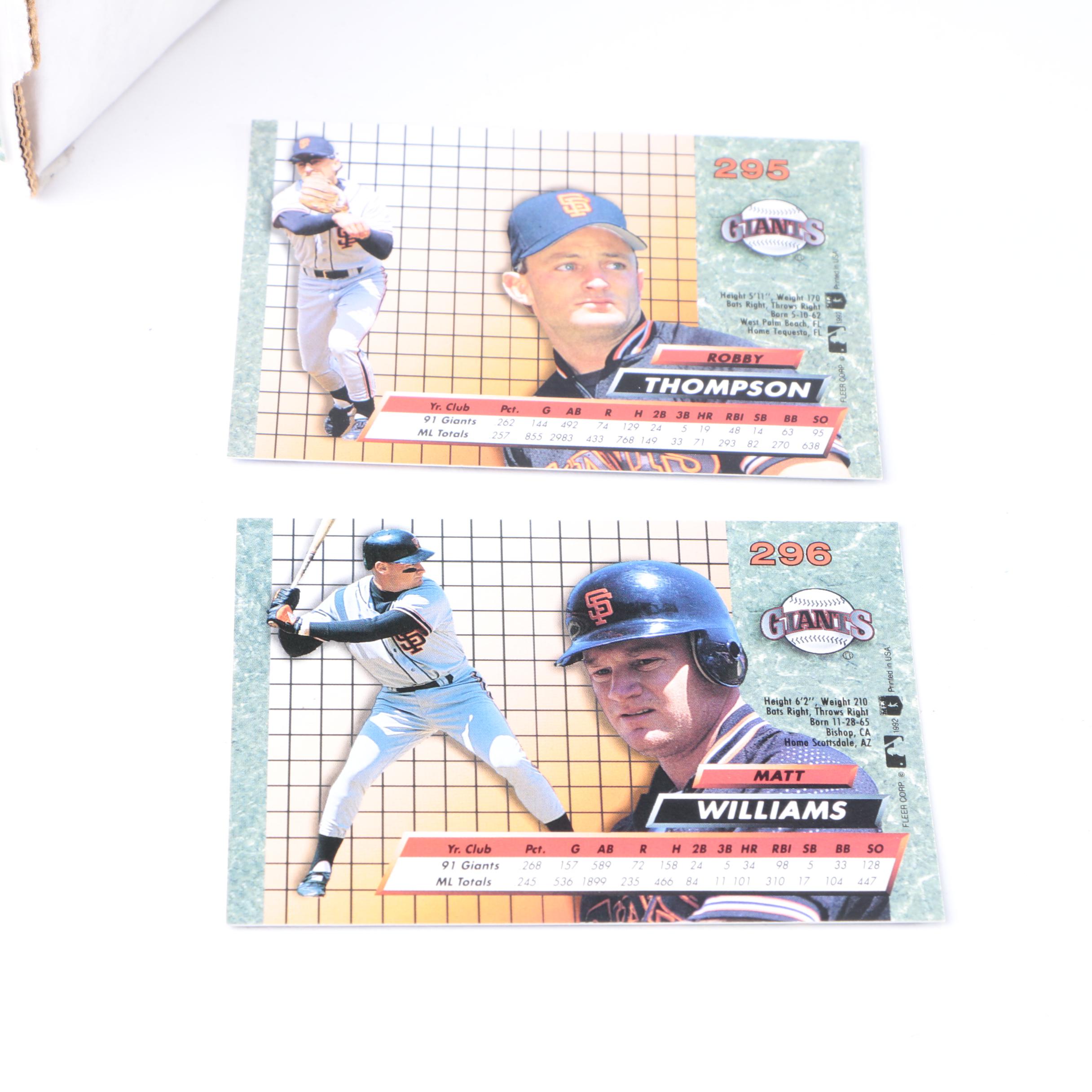 1990s Fleer Ultra Baseball Cards
