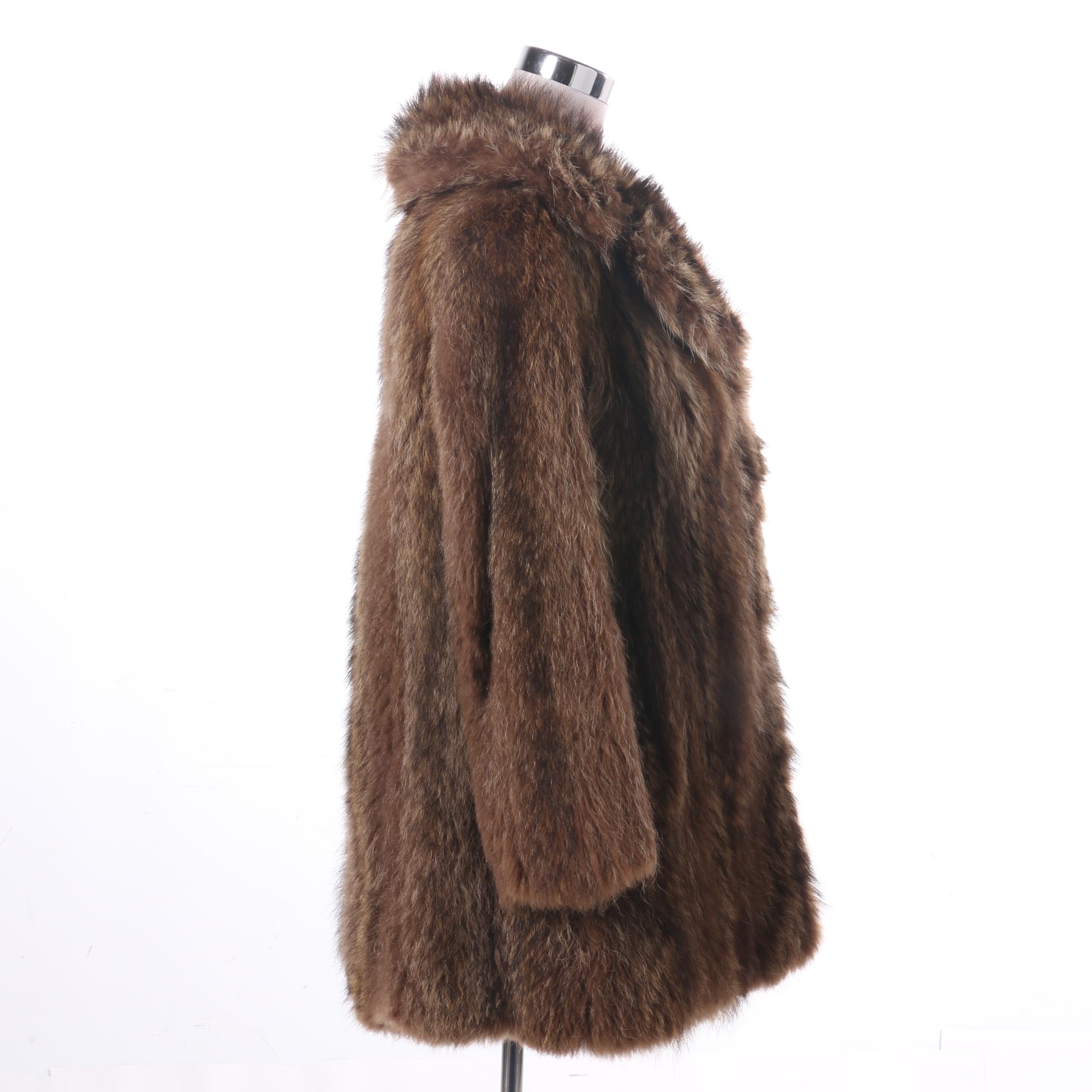 Raccoon Fur Coat