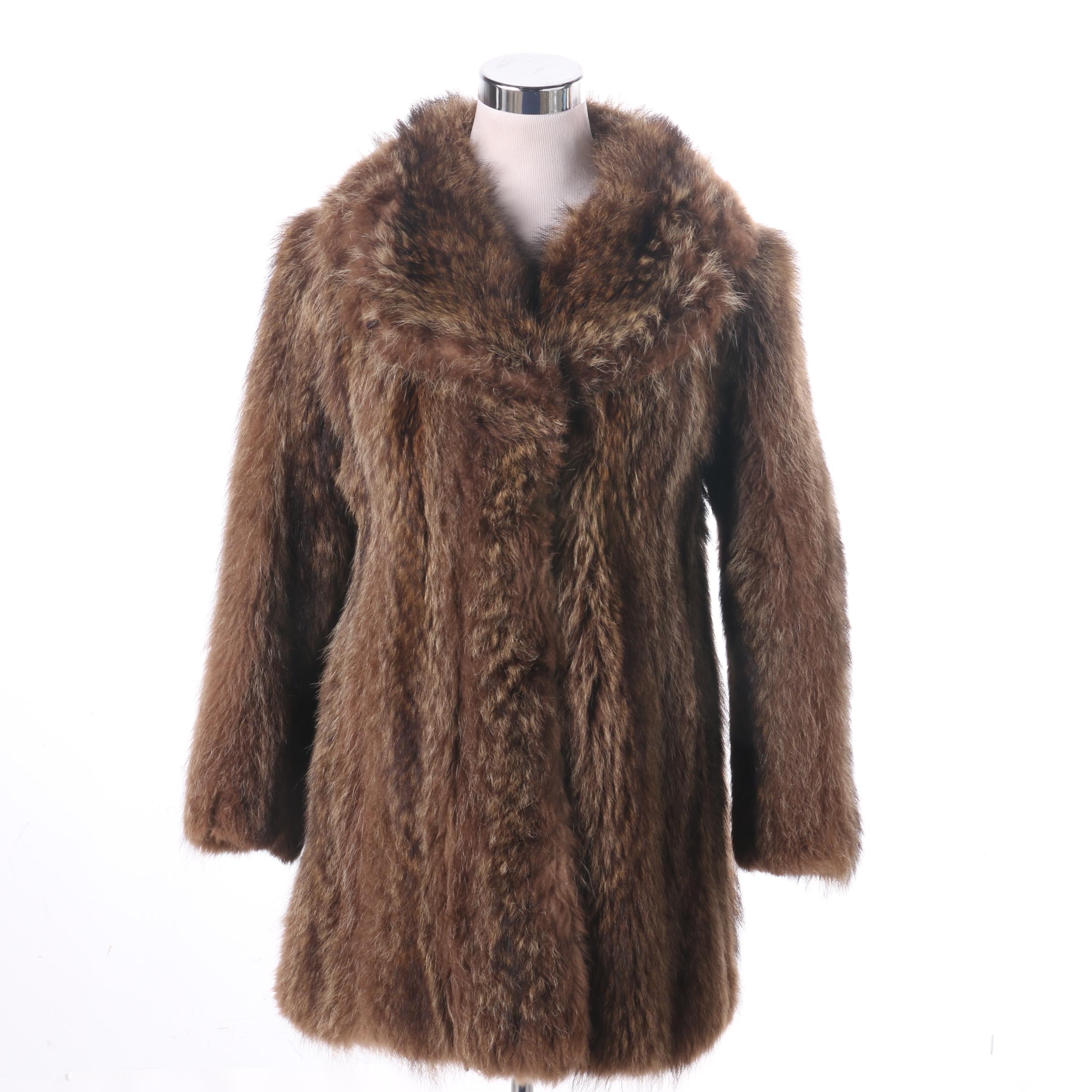 Raccoon Fur Coat