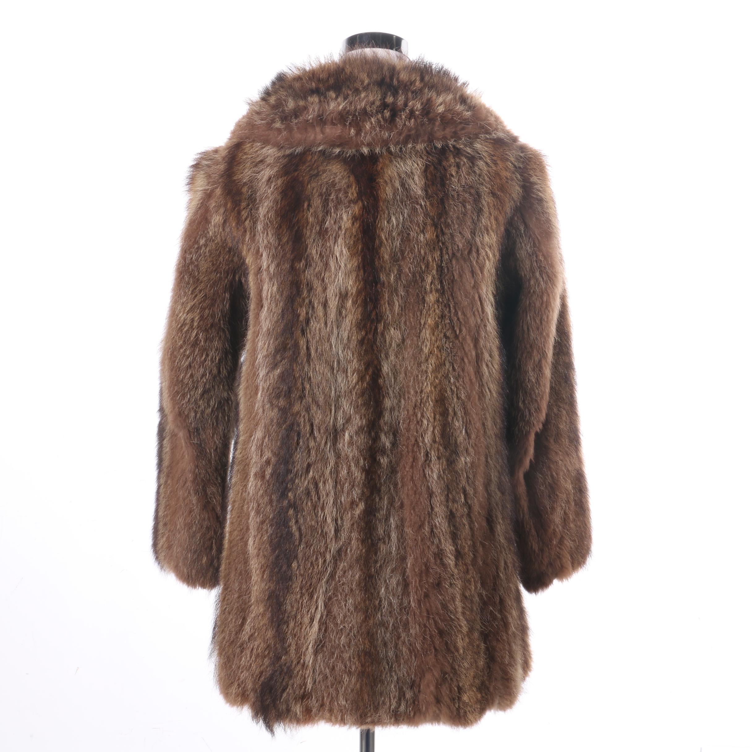 Raccoon Fur Coat