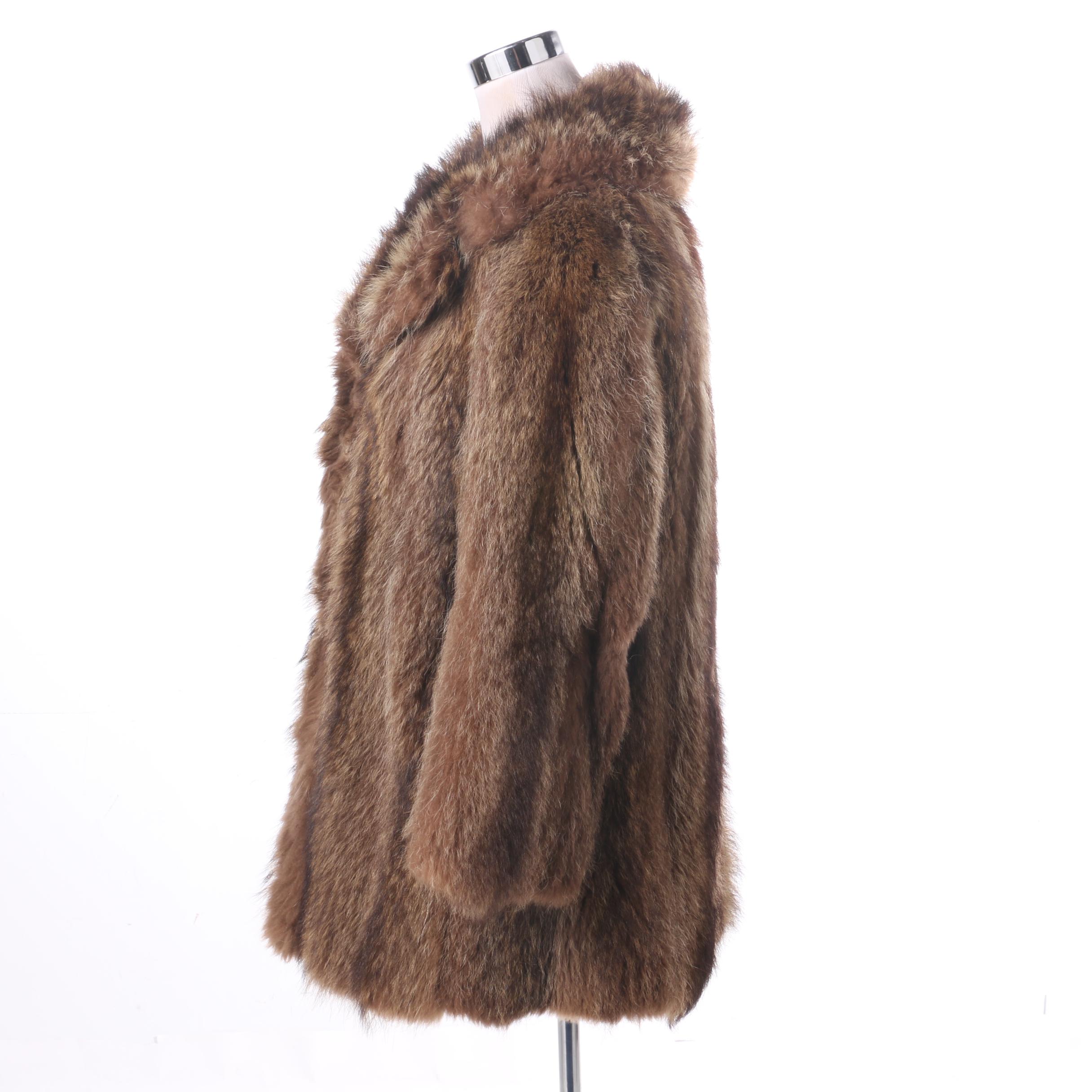 Raccoon Fur Coat