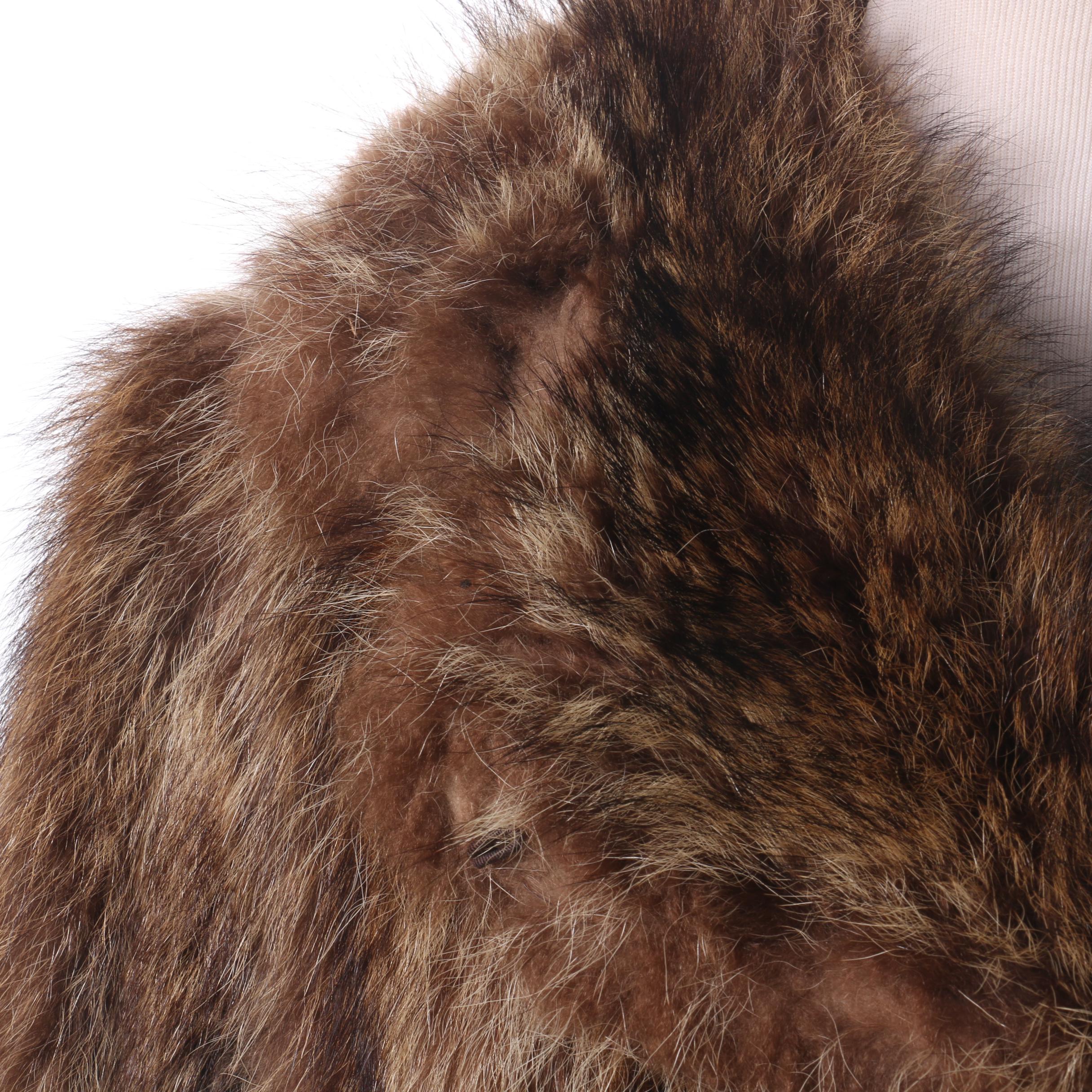 Raccoon Fur Coat