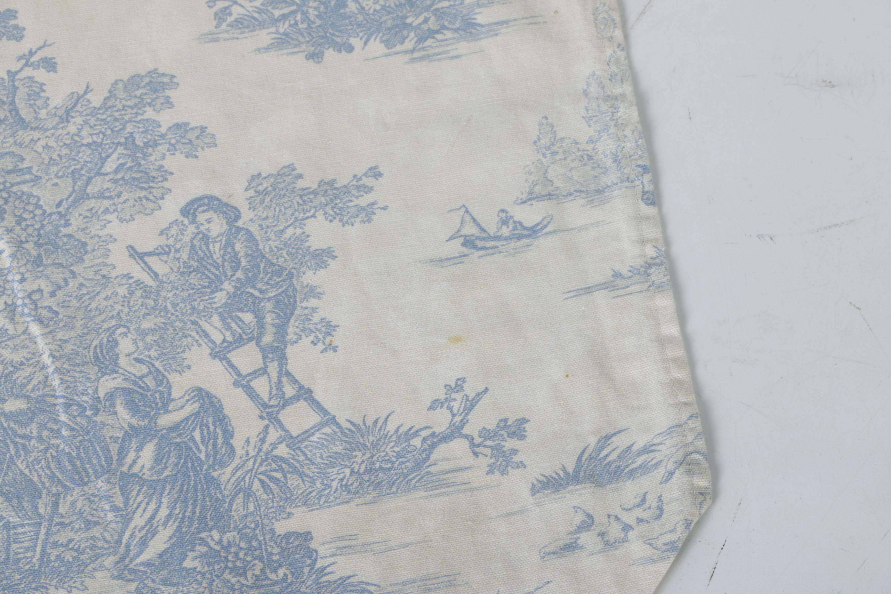 Assortment of Table Linens and a Blanket