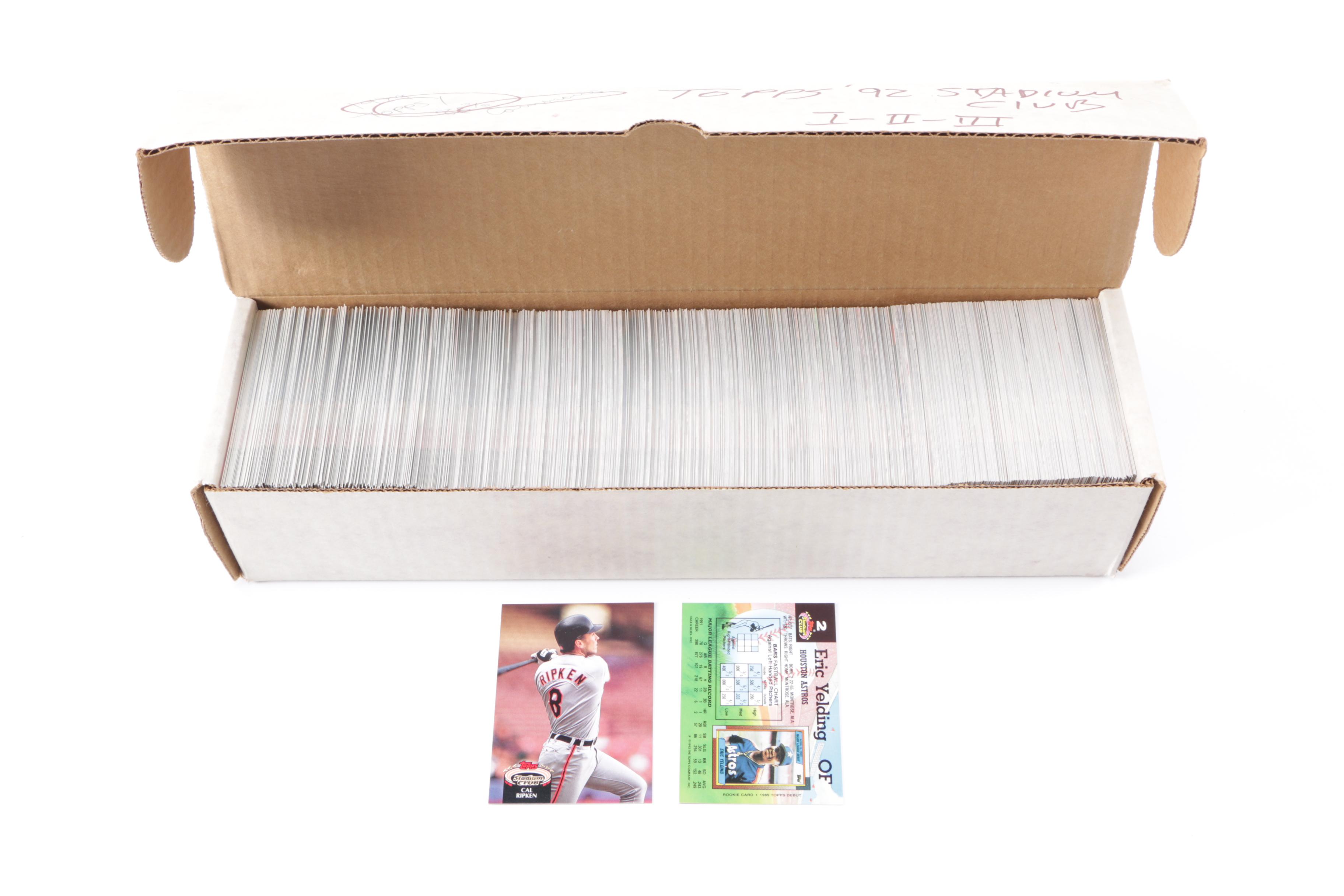 1992 Baseball Trading Cards