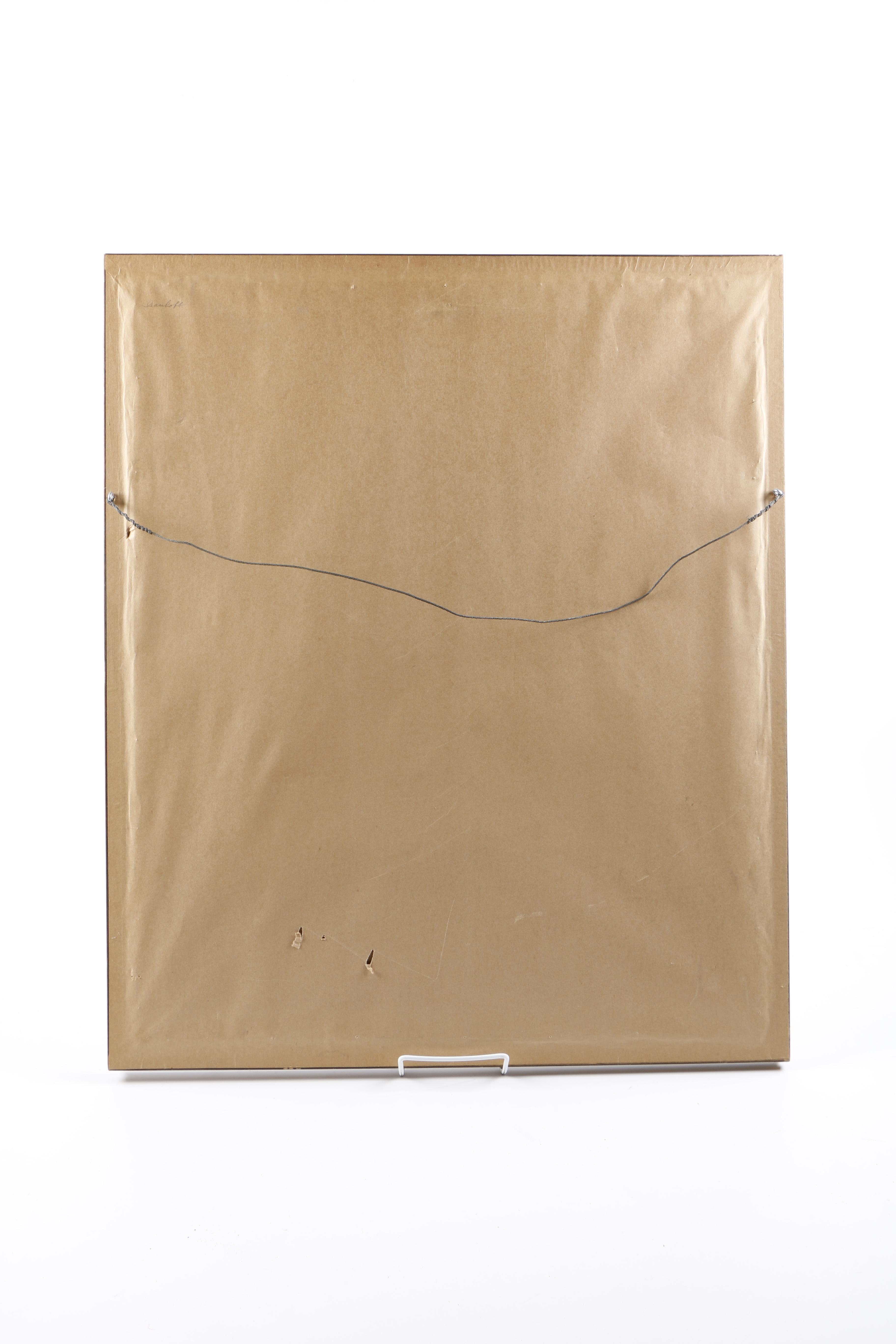 Terrell Dickey Offset Lithograph on Paper "Heading Upstream"