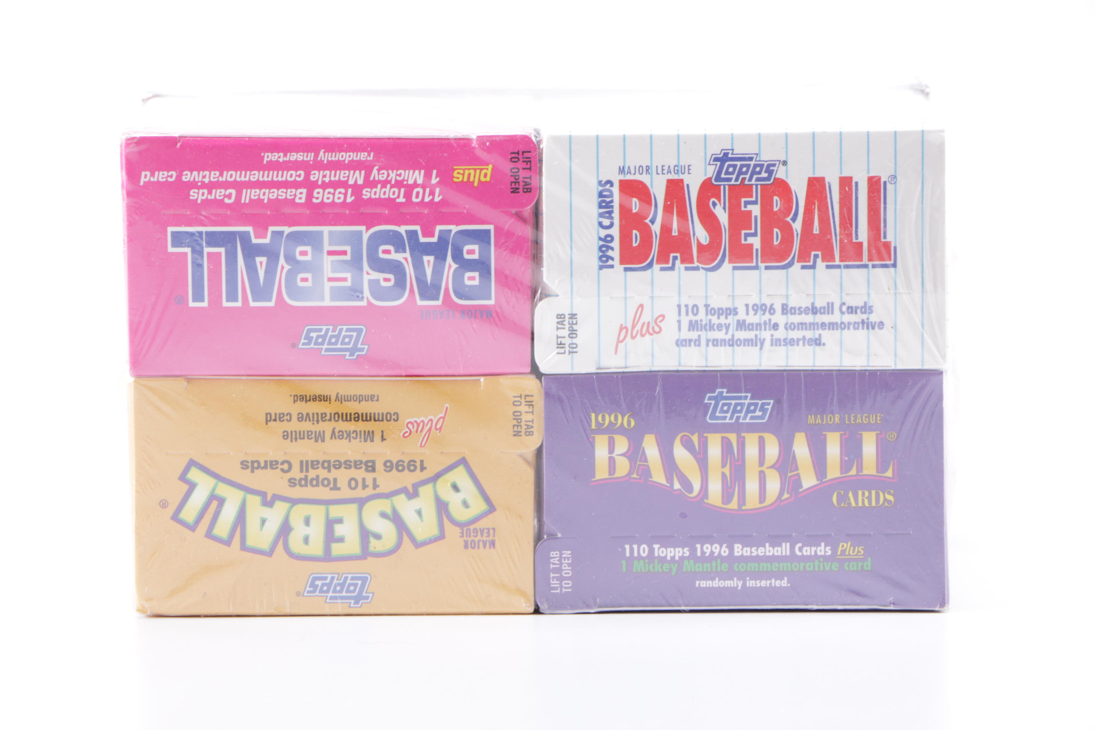 1996 and 2002 Topps Baseball Cards